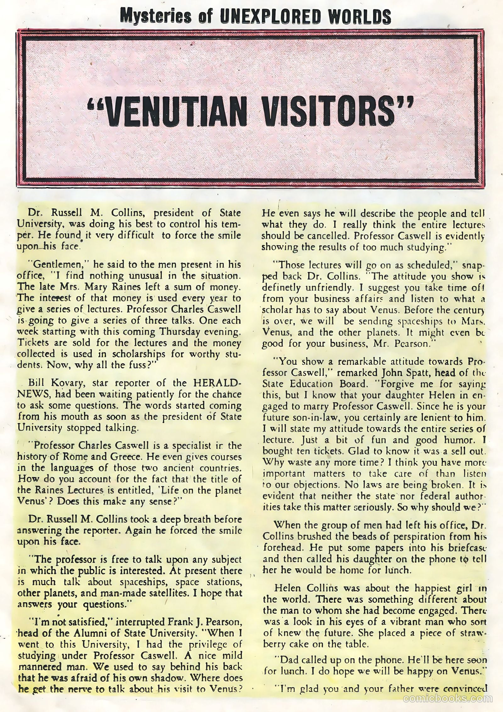 Mysteries of Unexplored Worlds #1 — page 16 of 36