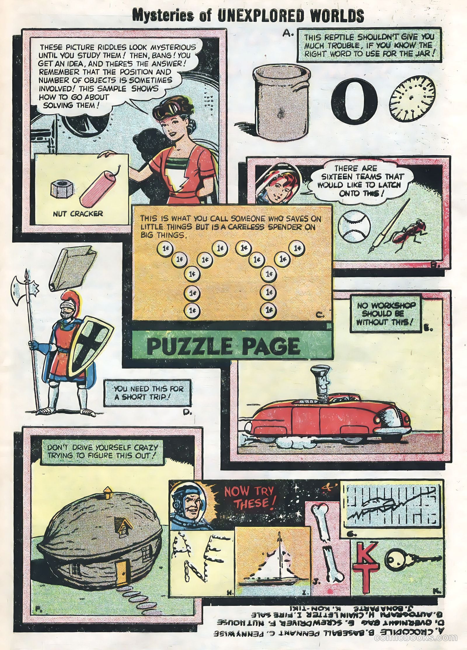 Mysteries of Unexplored Worlds #1 — page 33 of 36