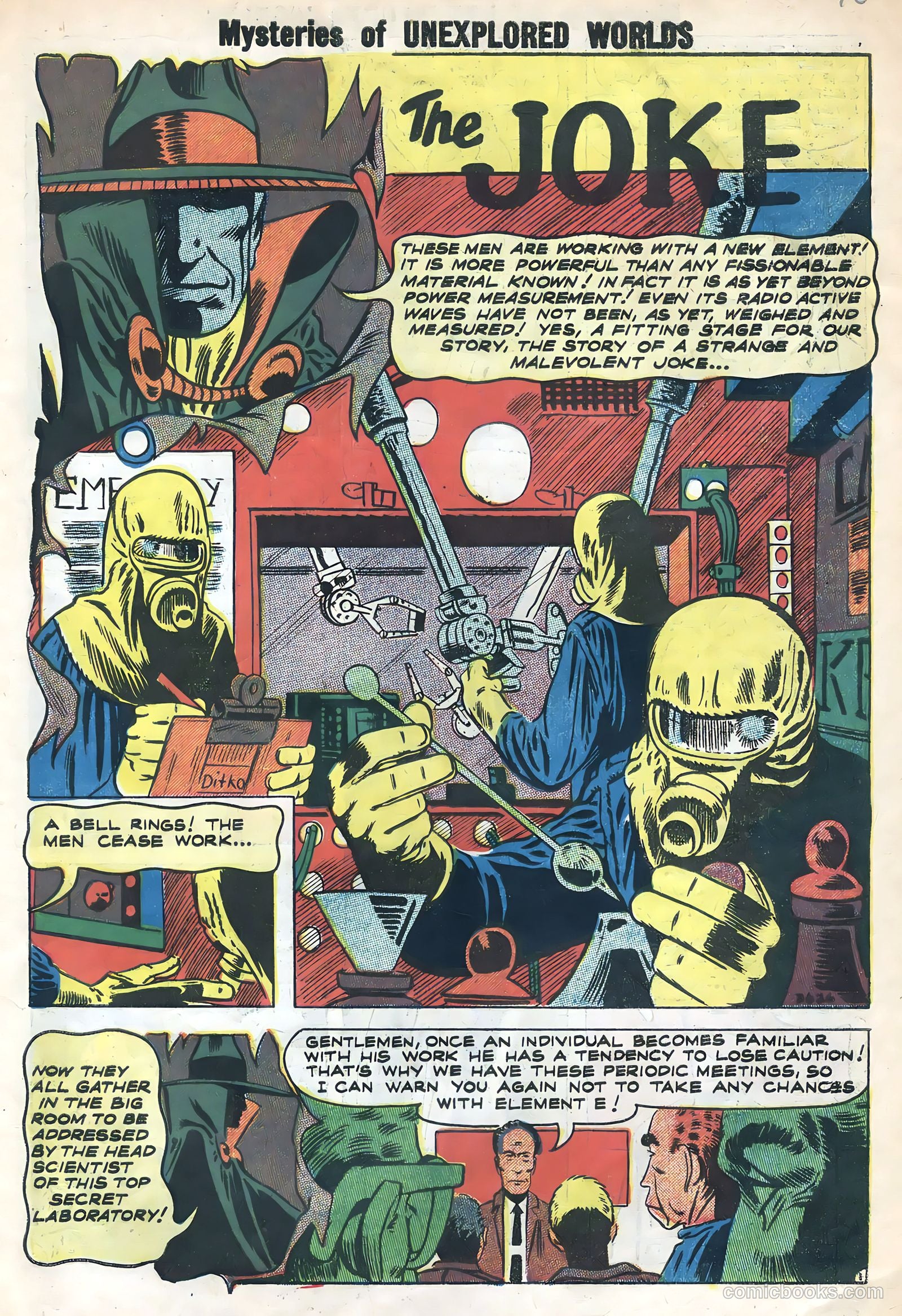 Mysteries of Unexplored Worlds #10 — page 3 of 36