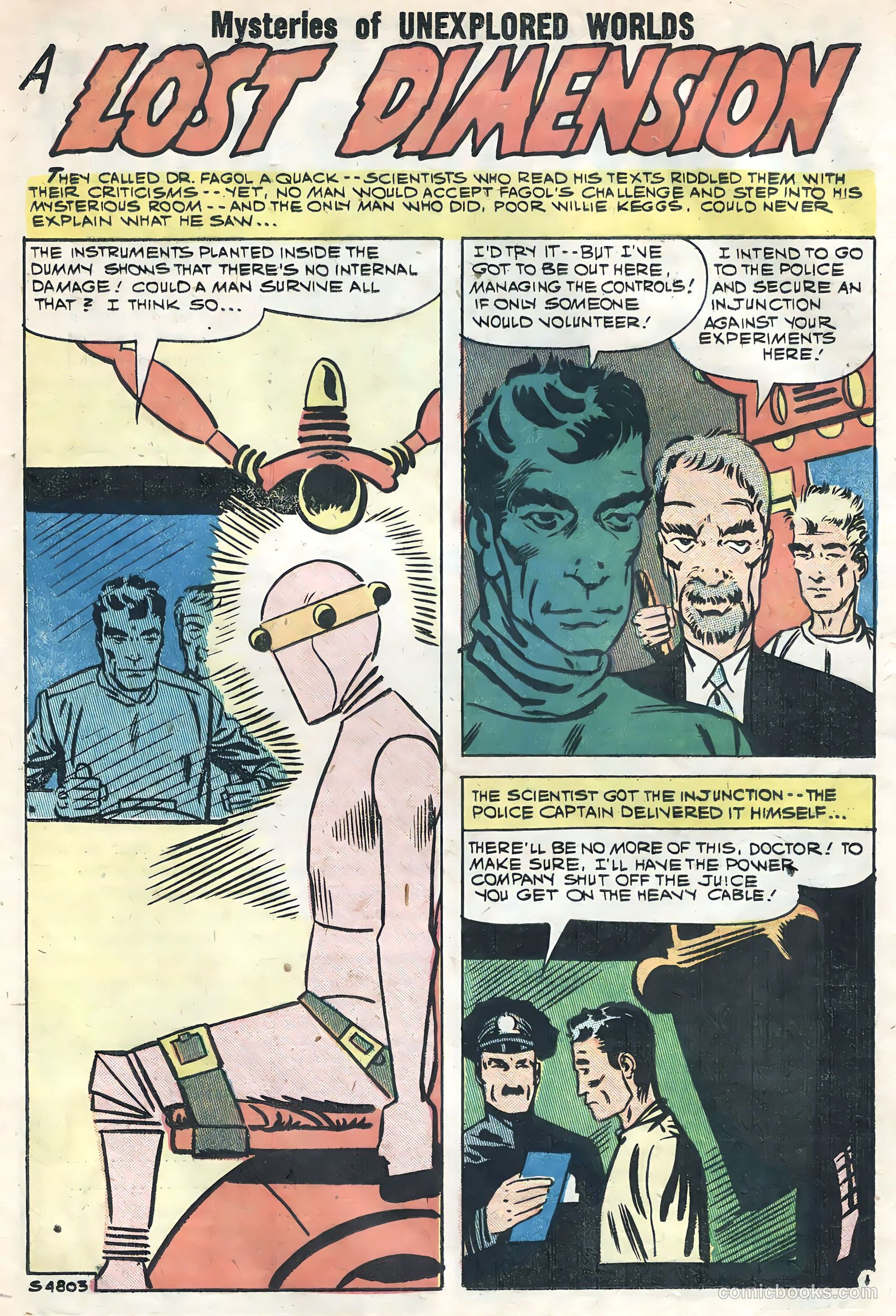 Mysteries of Unexplored Worlds #12 — page 20 of 35