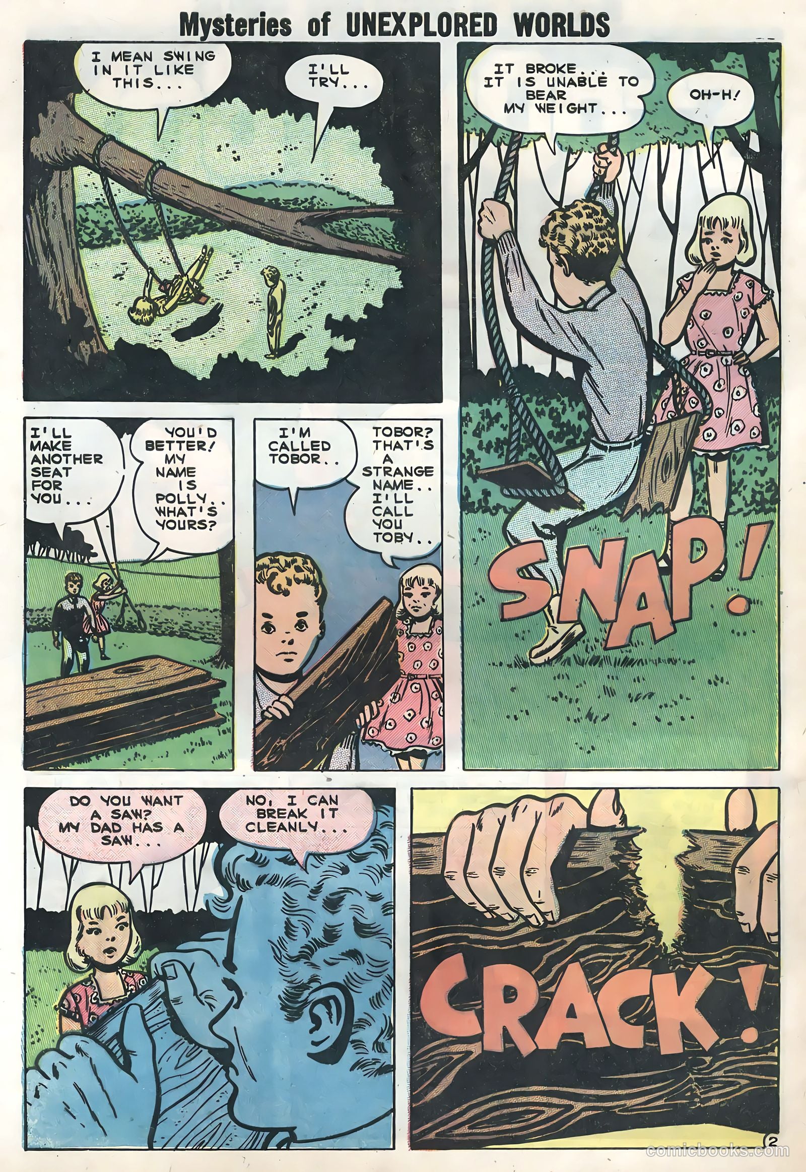 Mysteries of Unexplored Worlds #13 — page 28 of 36