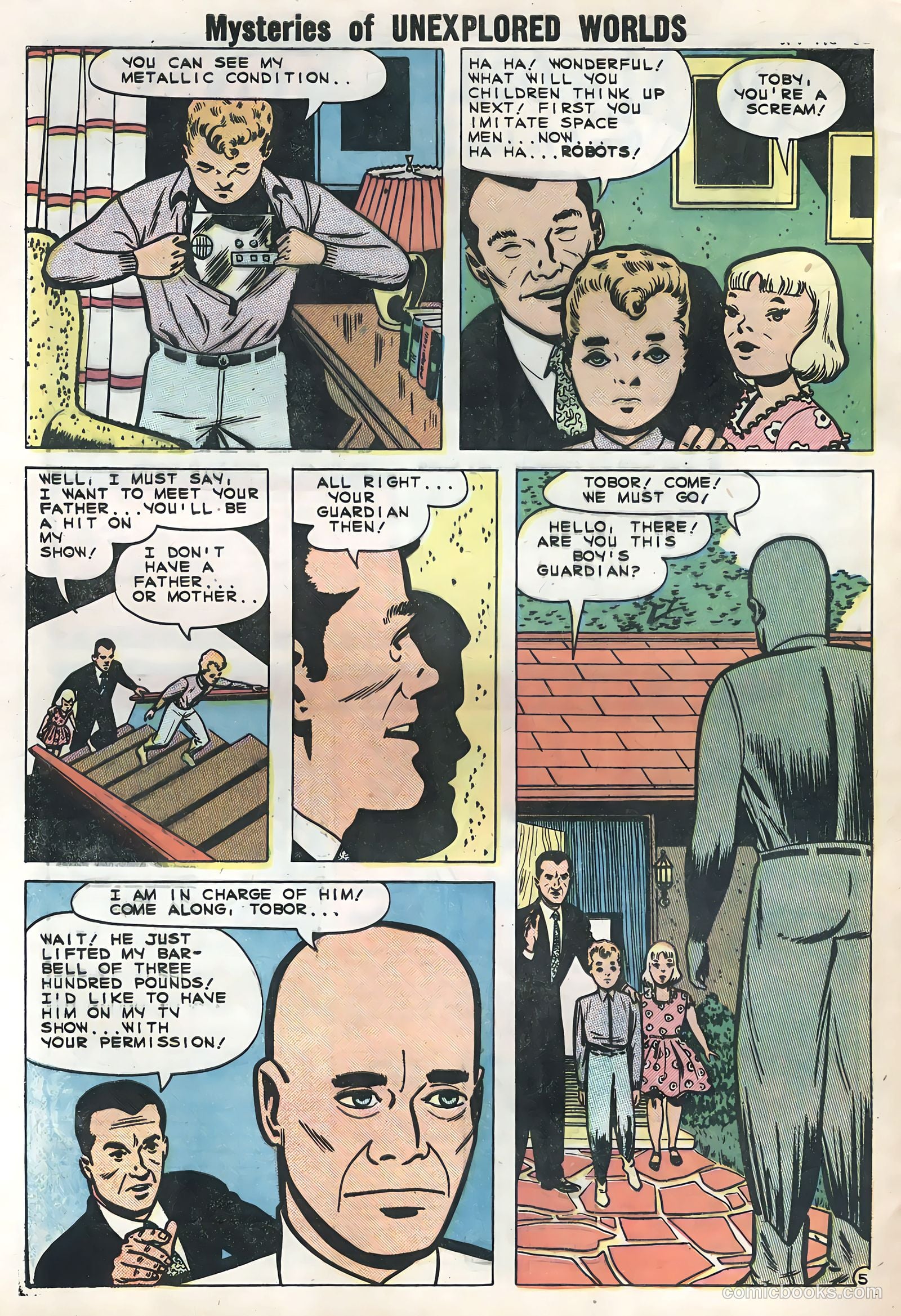 Mysteries of Unexplored Worlds #13 — page 32 of 36