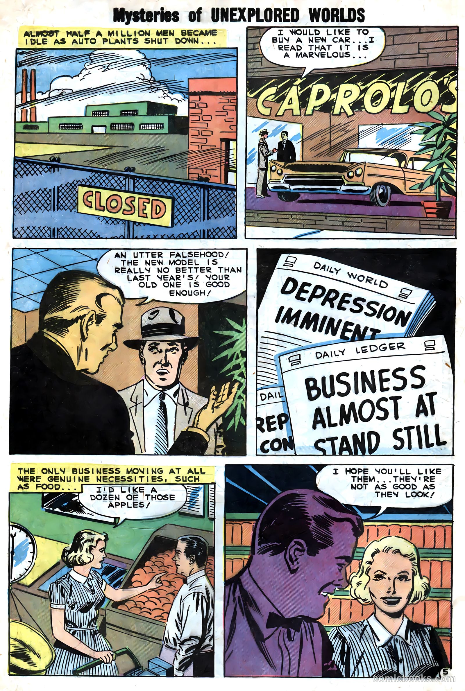 Mysteries of Unexplored Worlds #14 — page 8 of 36