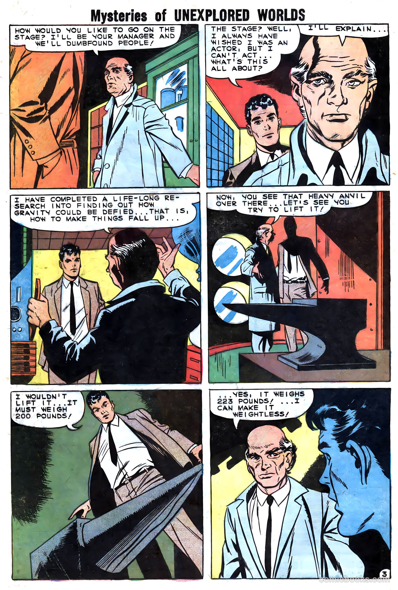Mysteries of Unexplored Worlds #14 — page 16 of 36