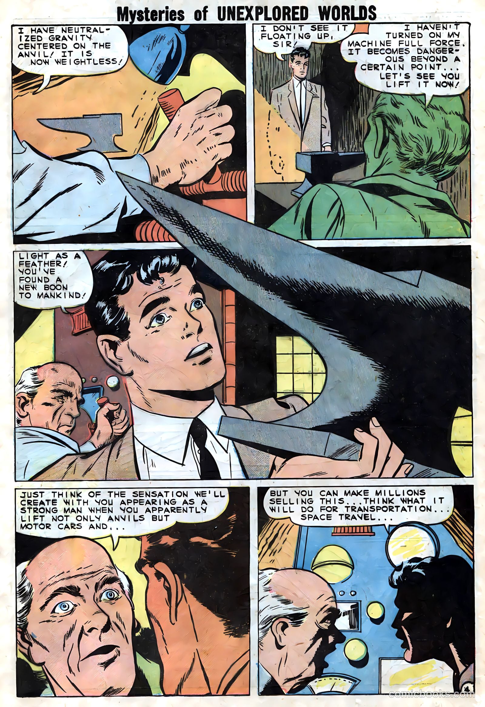 Mysteries of Unexplored Worlds #14 — page 17 of 36