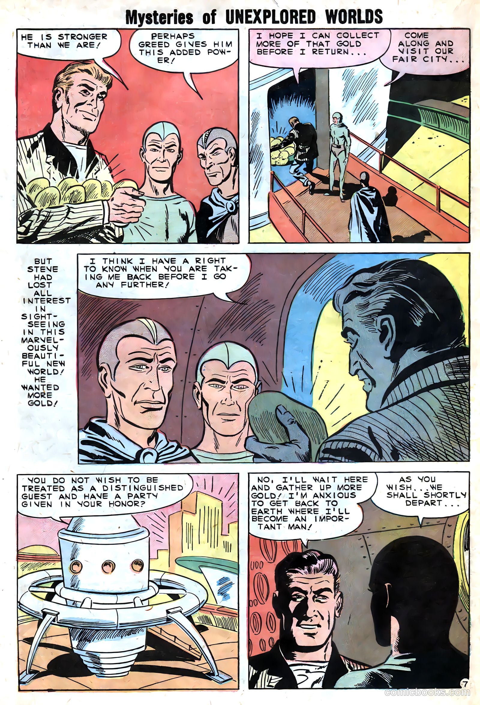 Mysteries of Unexplored Worlds #14 — page 32 of 36