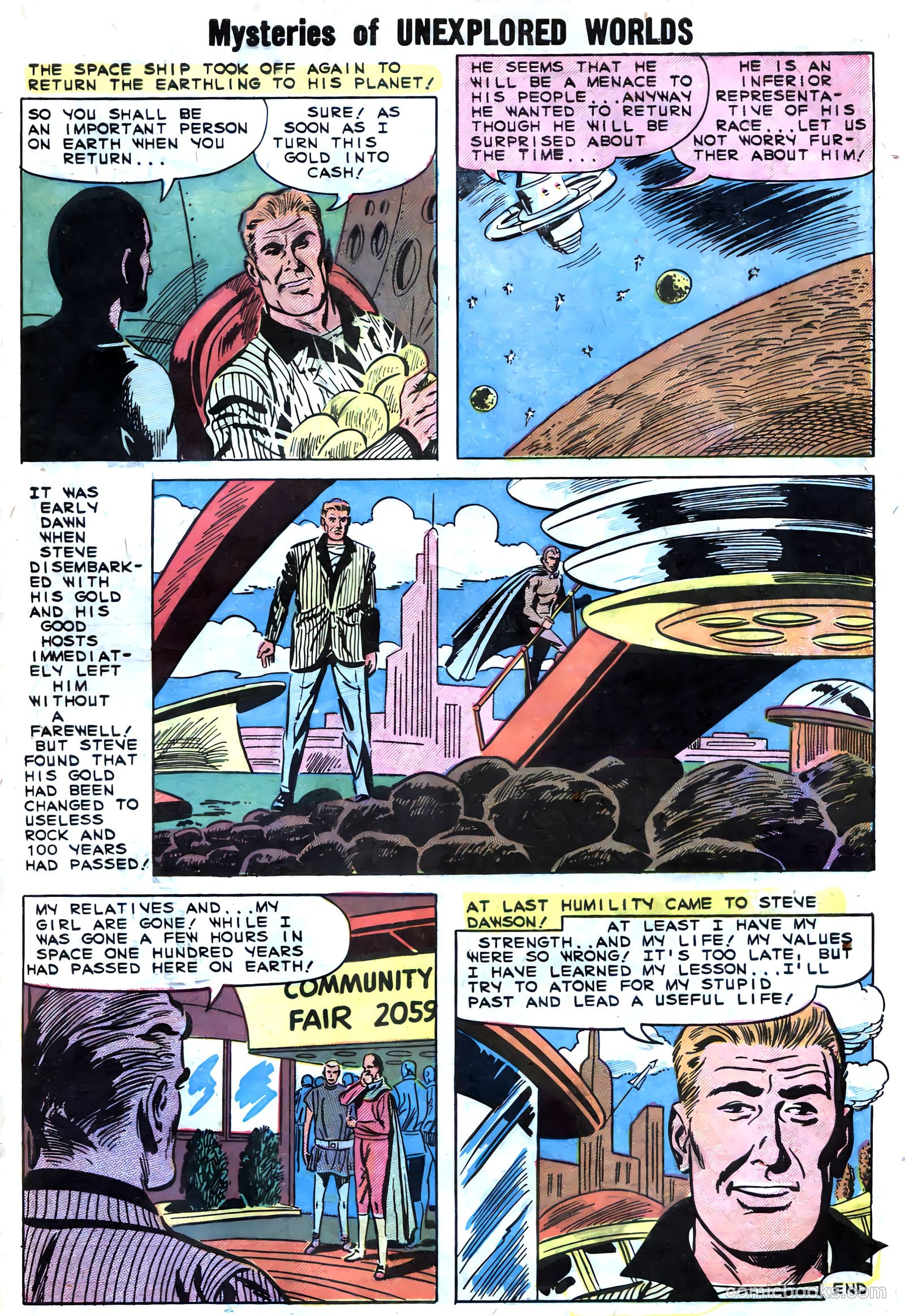 Mysteries of Unexplored Worlds #14 — page 33 of 36
