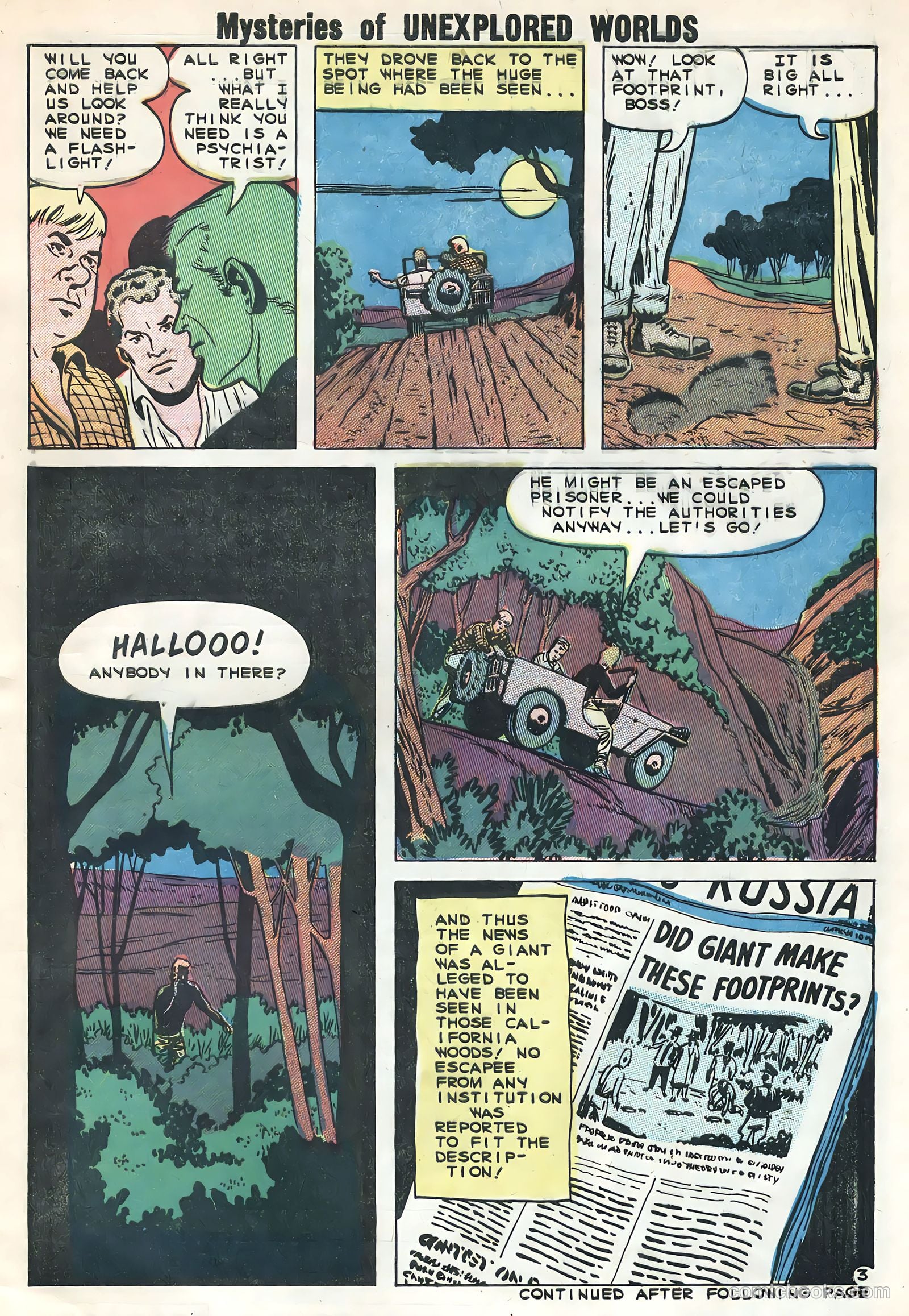 Mysteries of Unexplored Worlds #15 — page 5 of 36