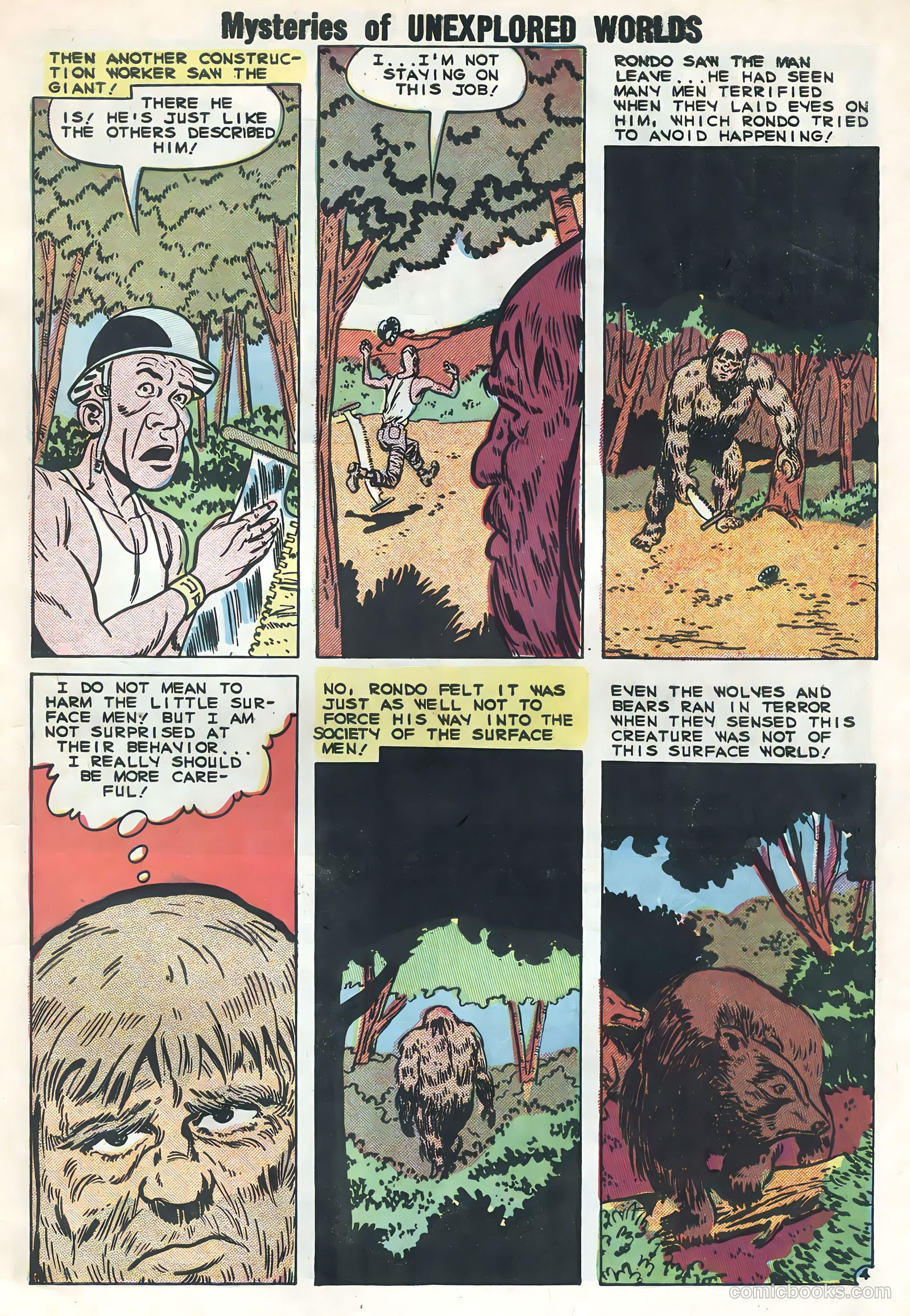 Mysteries of Unexplored Worlds #15 — page 7 of 36