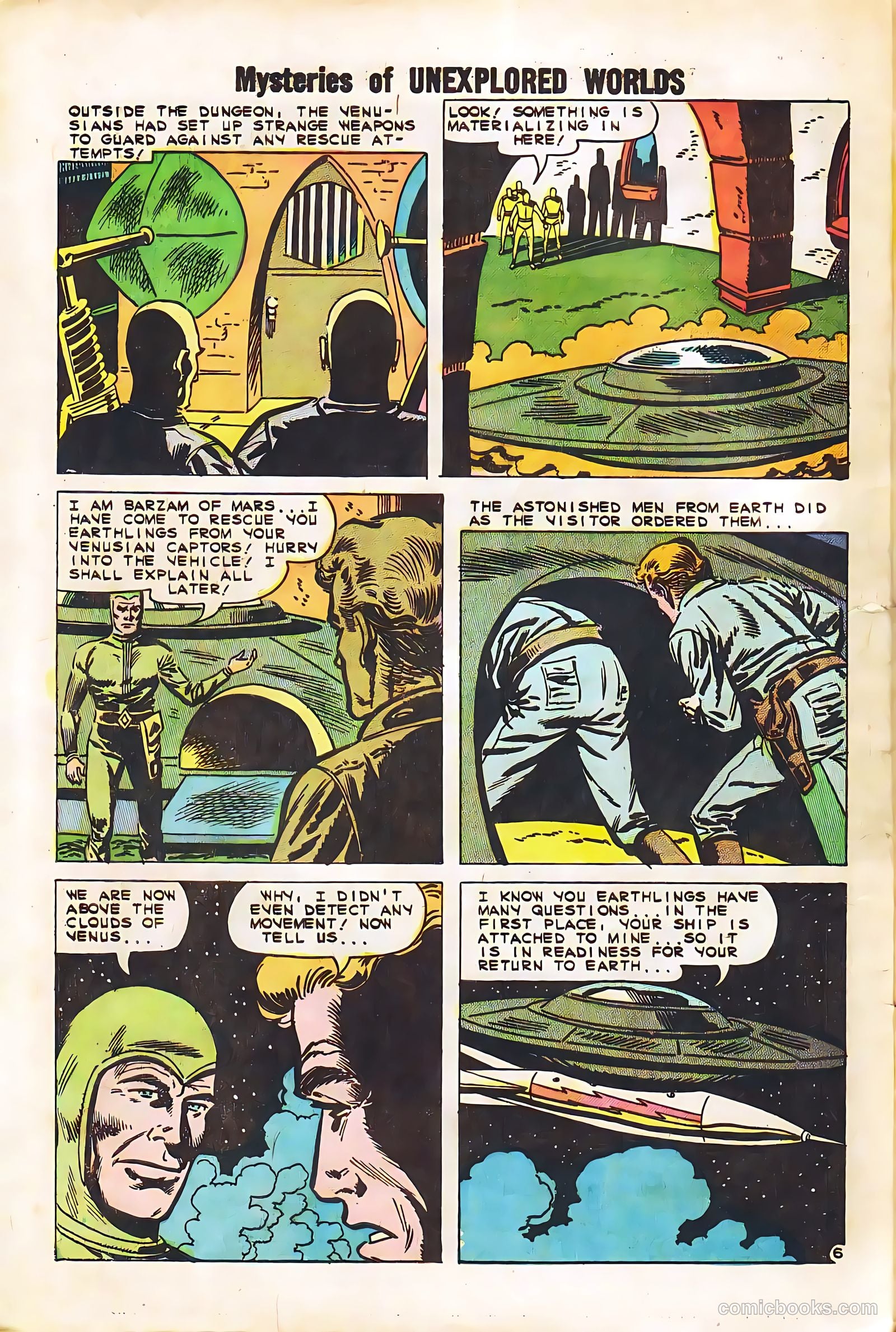 Mysteries of Unexplored Worlds #16 — page 32 of 36