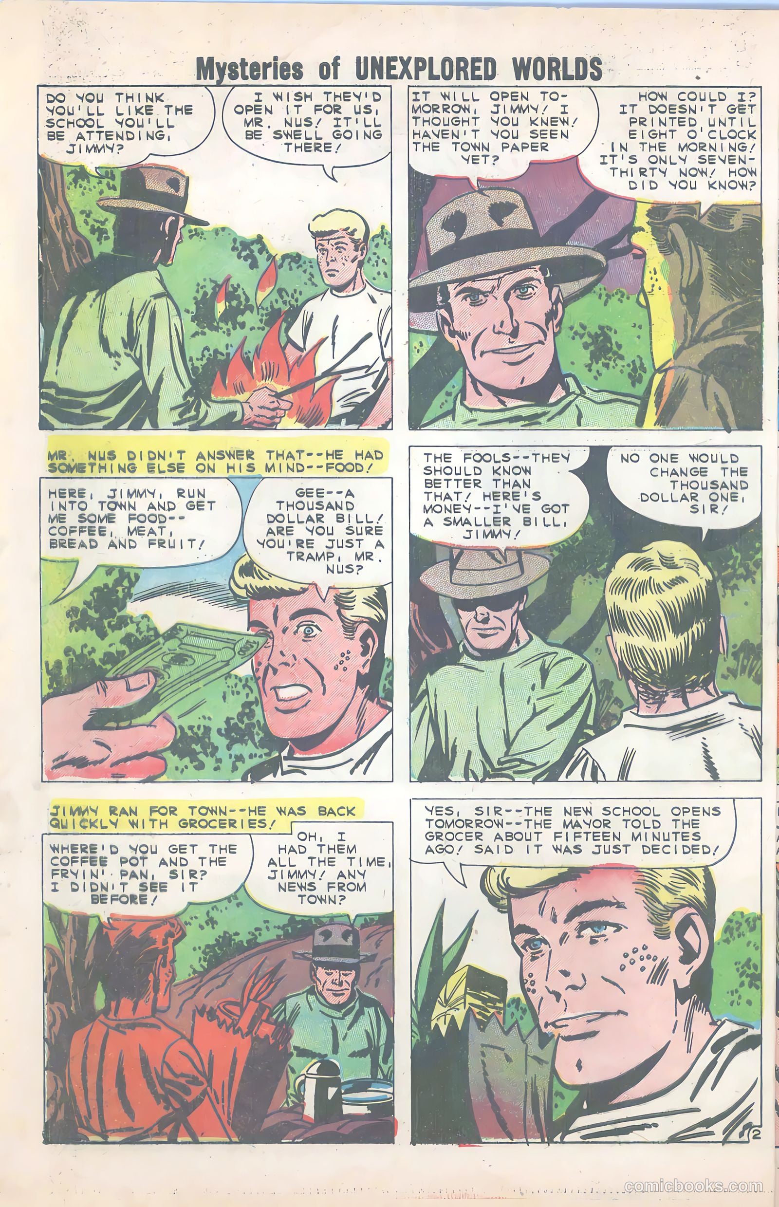Mysteries of Unexplored Worlds #17 — page 4 of 36
