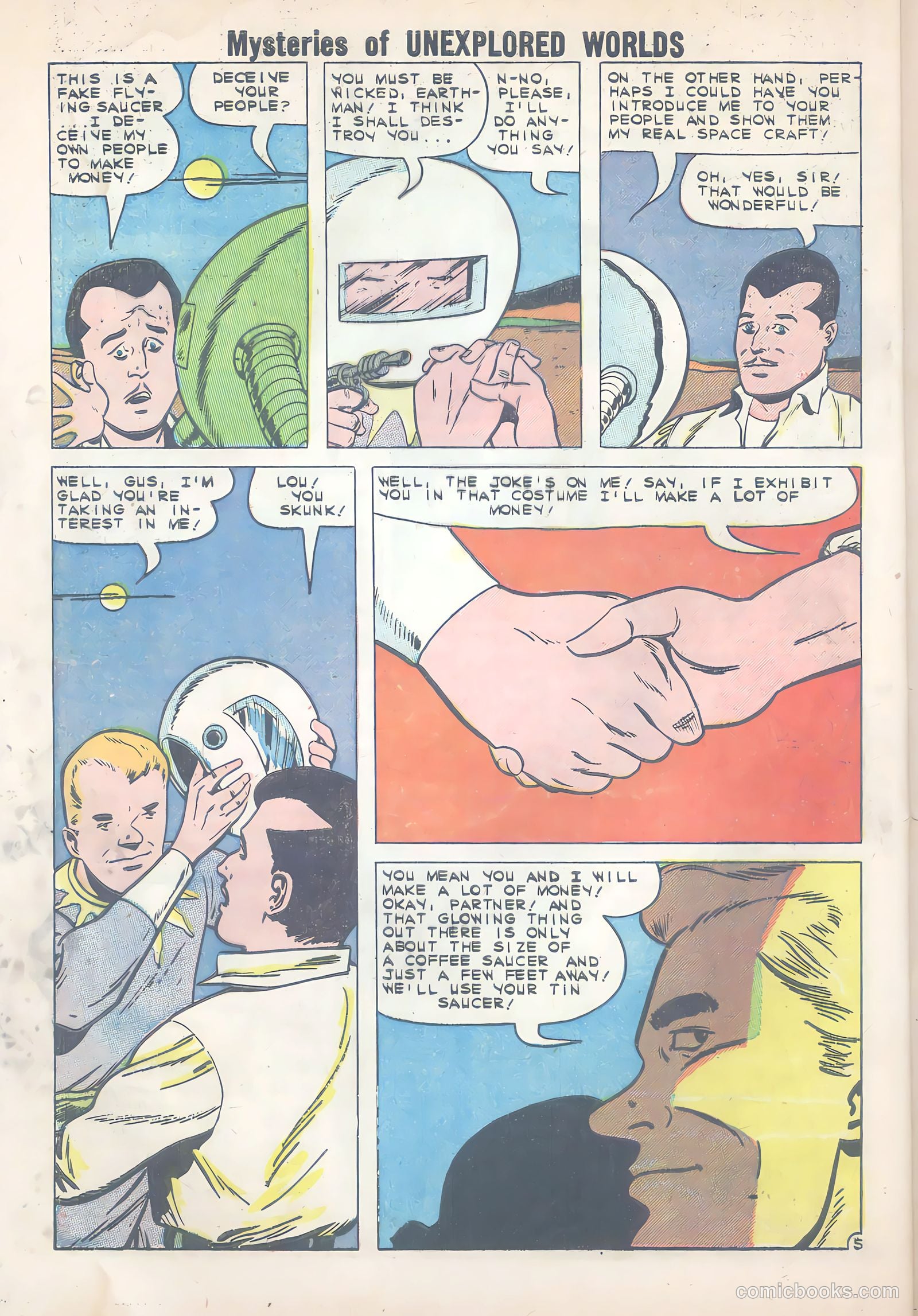 Mysteries of Unexplored Worlds #17 — page 32 of 36