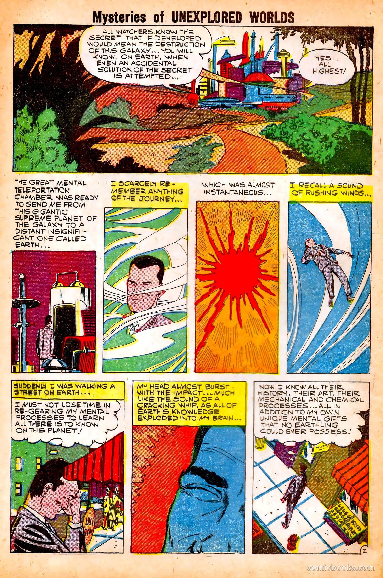 Mysteries of Unexplored Worlds #18 — page 4 of 36
