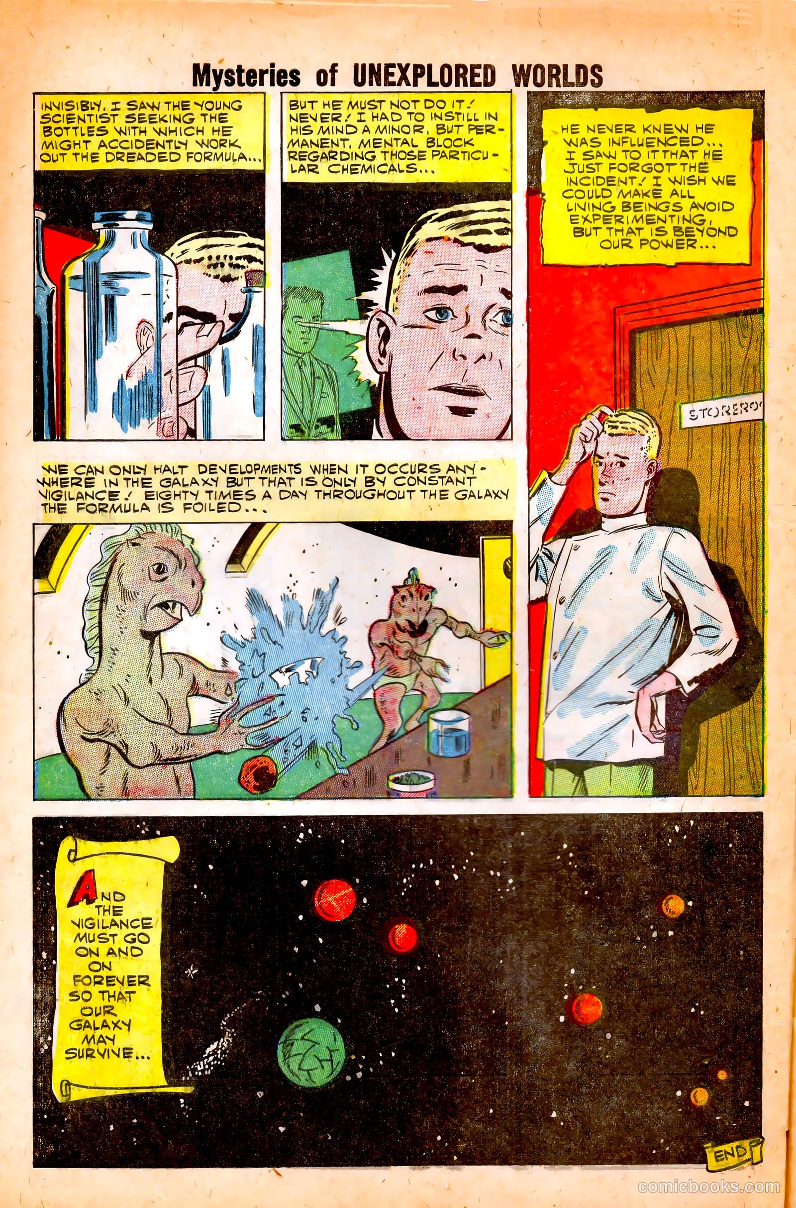 Mysteries of Unexplored Worlds #18 — page 8 of 36