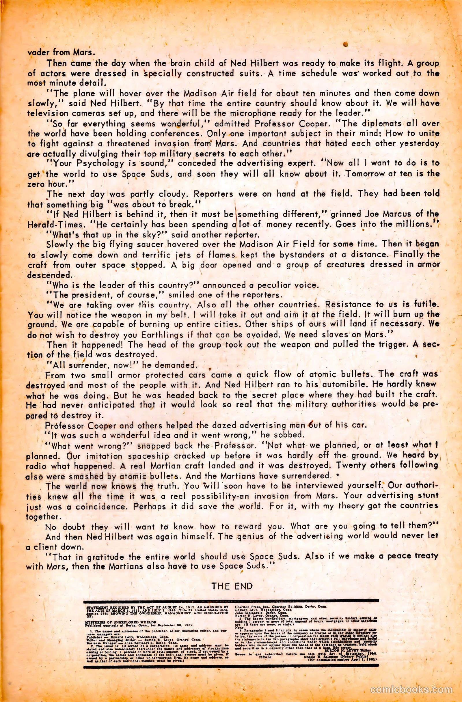 Mysteries of Unexplored Worlds #18 — page 21 of 36