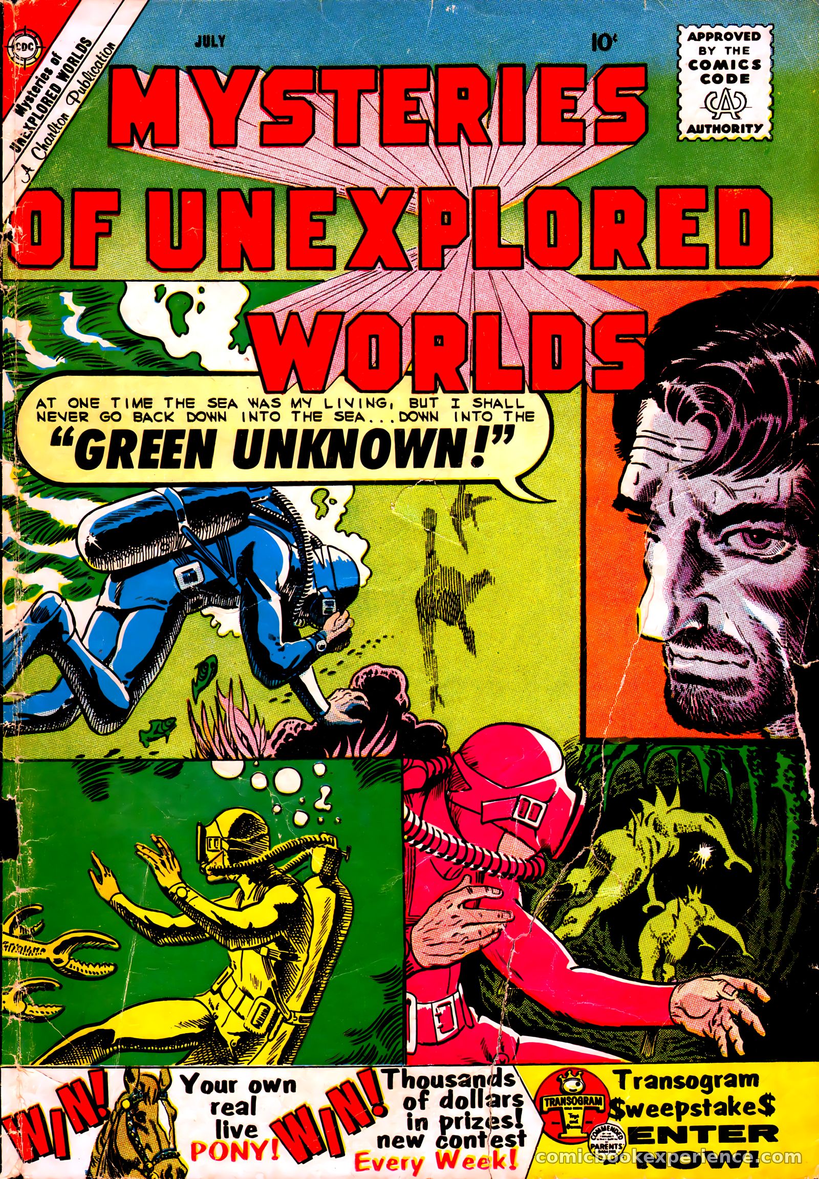 Mysteries of Unexplored Worlds #19 — page 1 of 36
