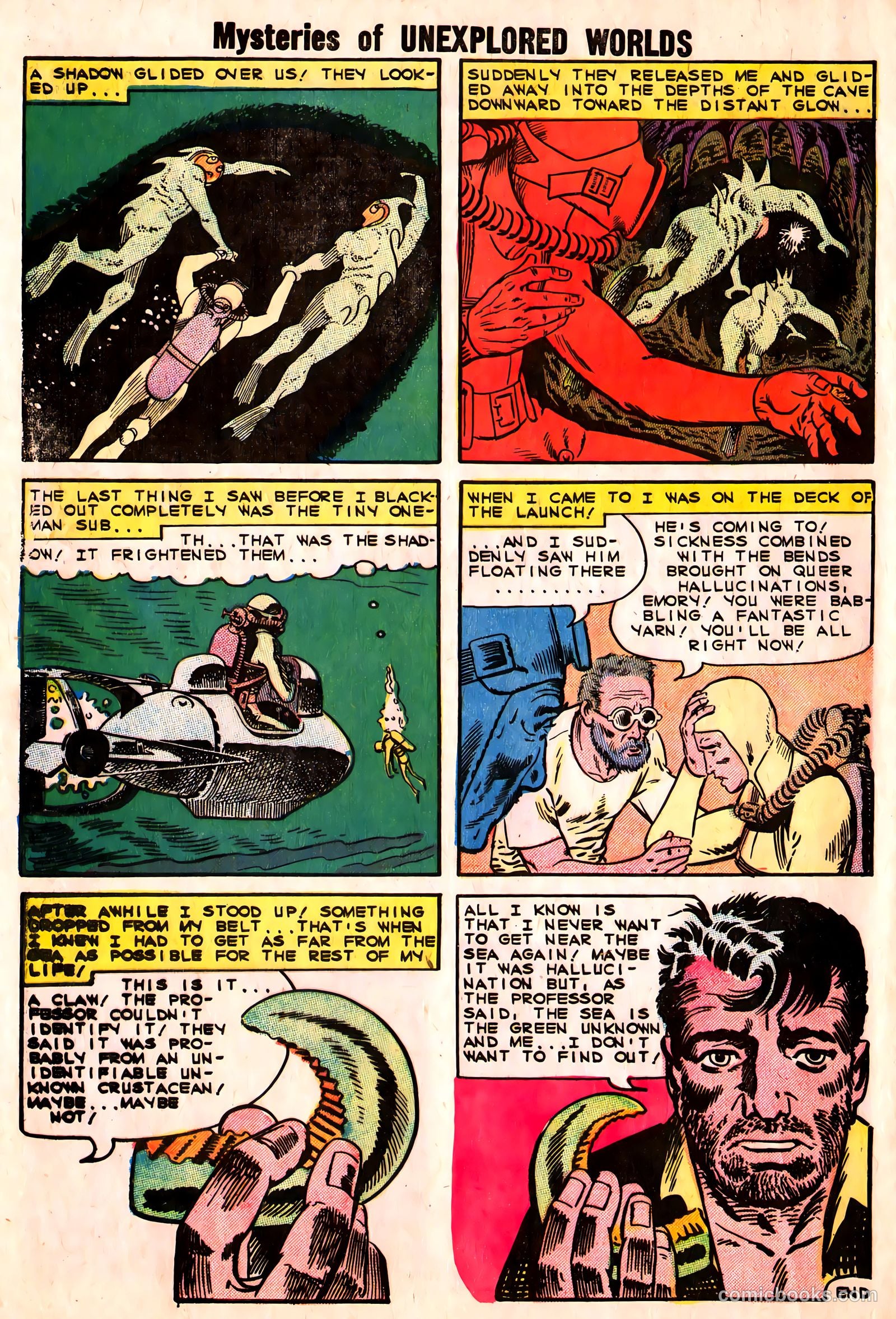 Mysteries of Unexplored Worlds #19 — page 8 of 36