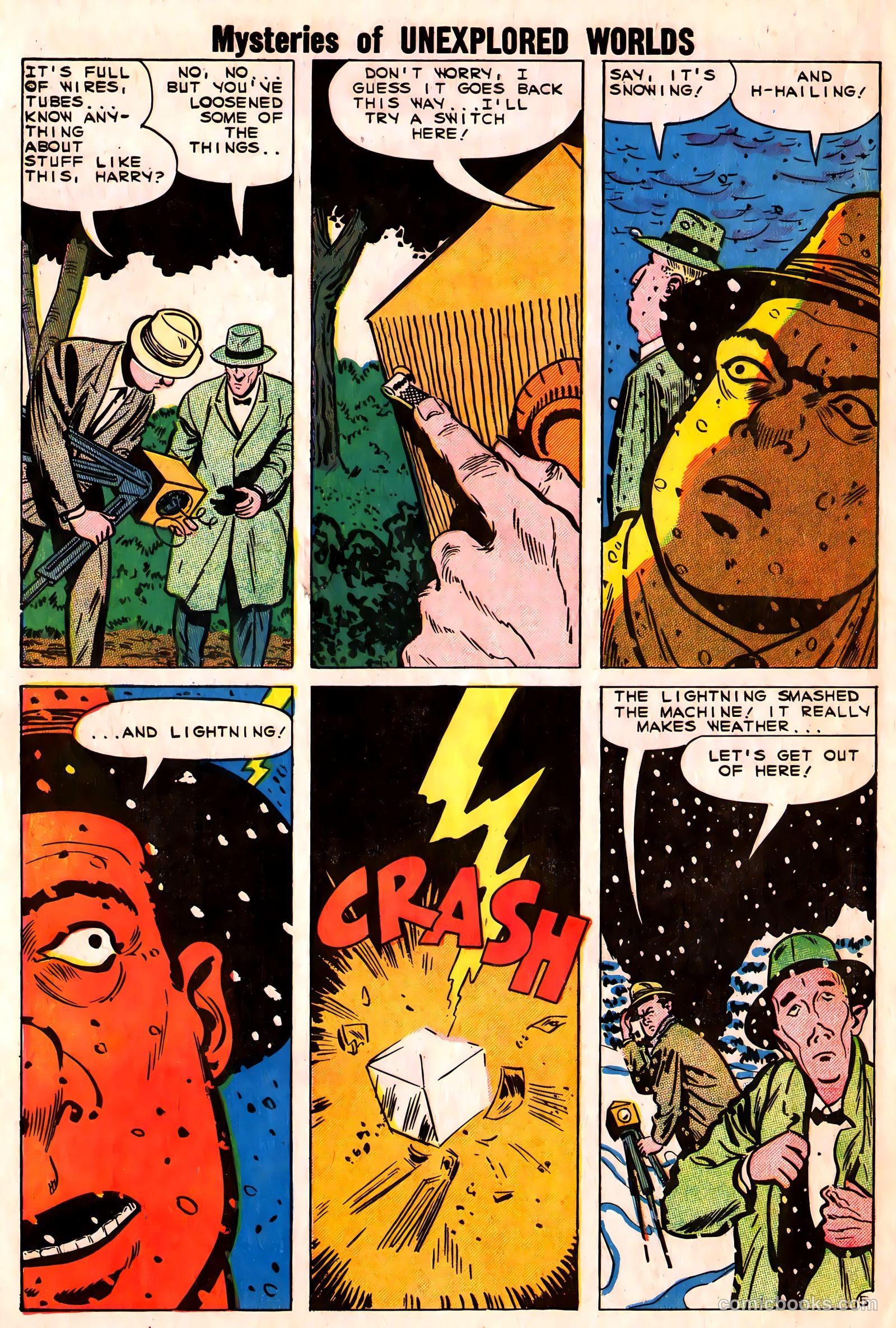 Mysteries of Unexplored Worlds #19 — page 32 of 36