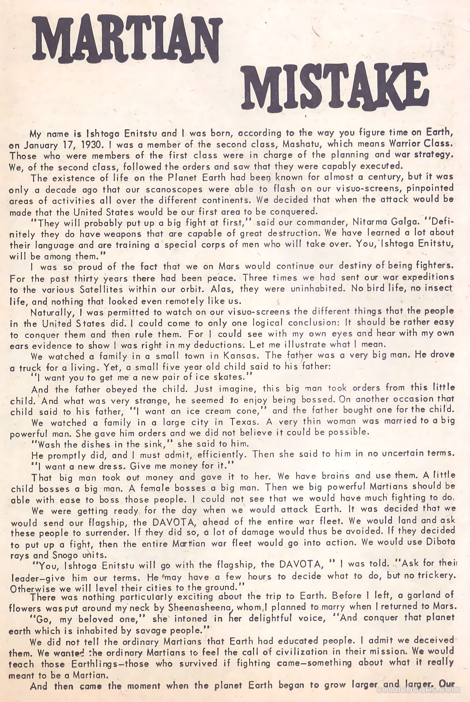 Mysteries of Unexplored Worlds #20 — page 17 of 36