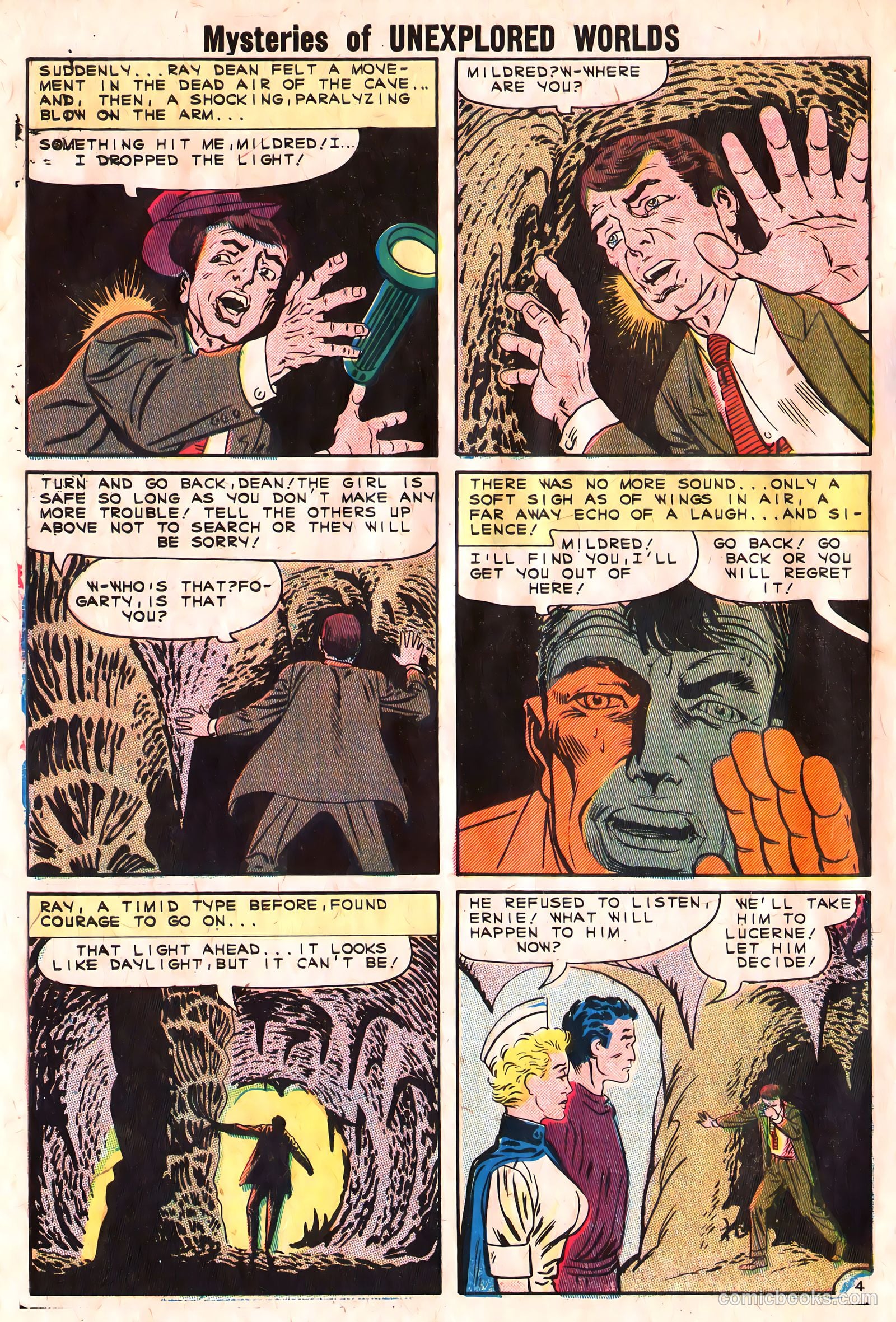 Mysteries of Unexplored Worlds #24 — page 32 of 37