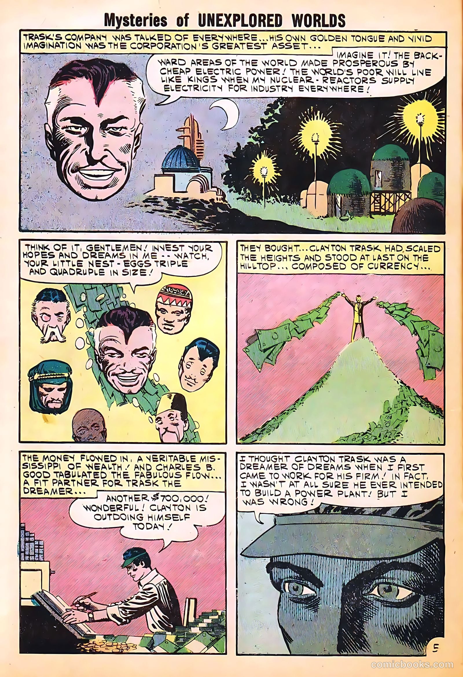 Mysteries of Unexplored Worlds #26 — page 32 of 36