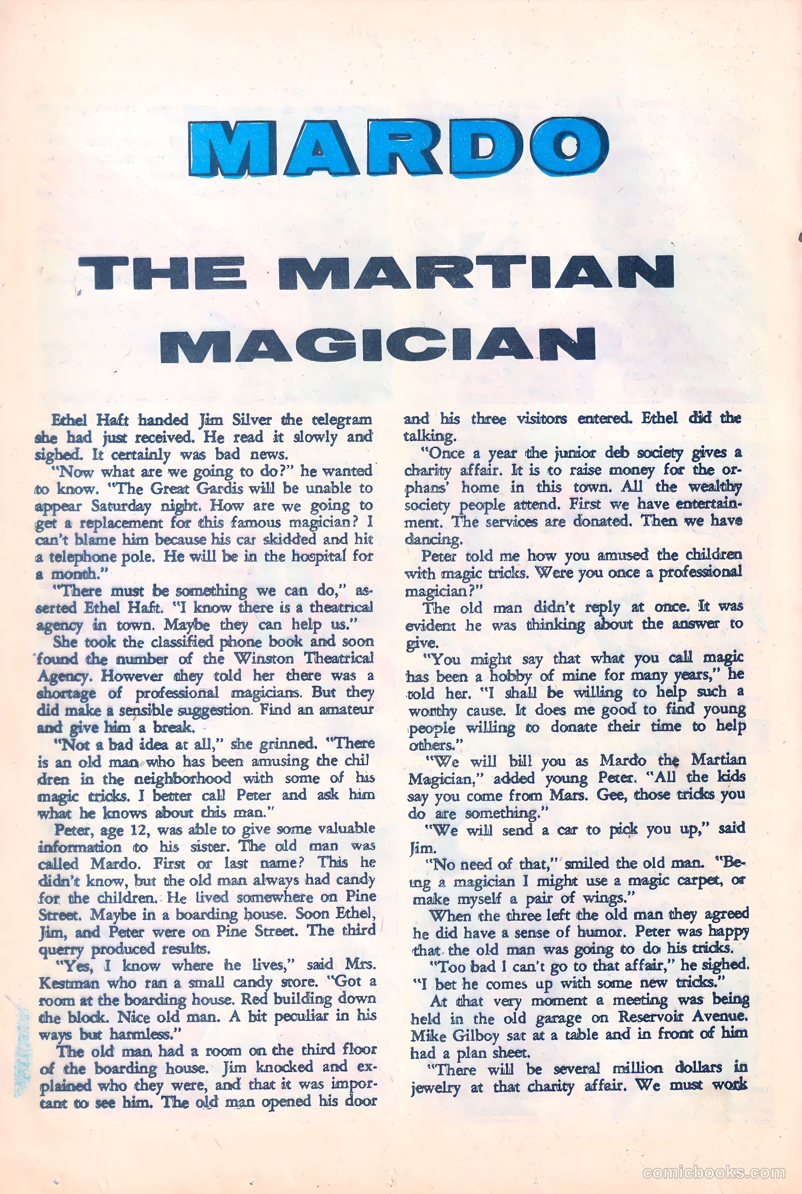 Mysteries of Unexplored Worlds #27 — page 20 of 36