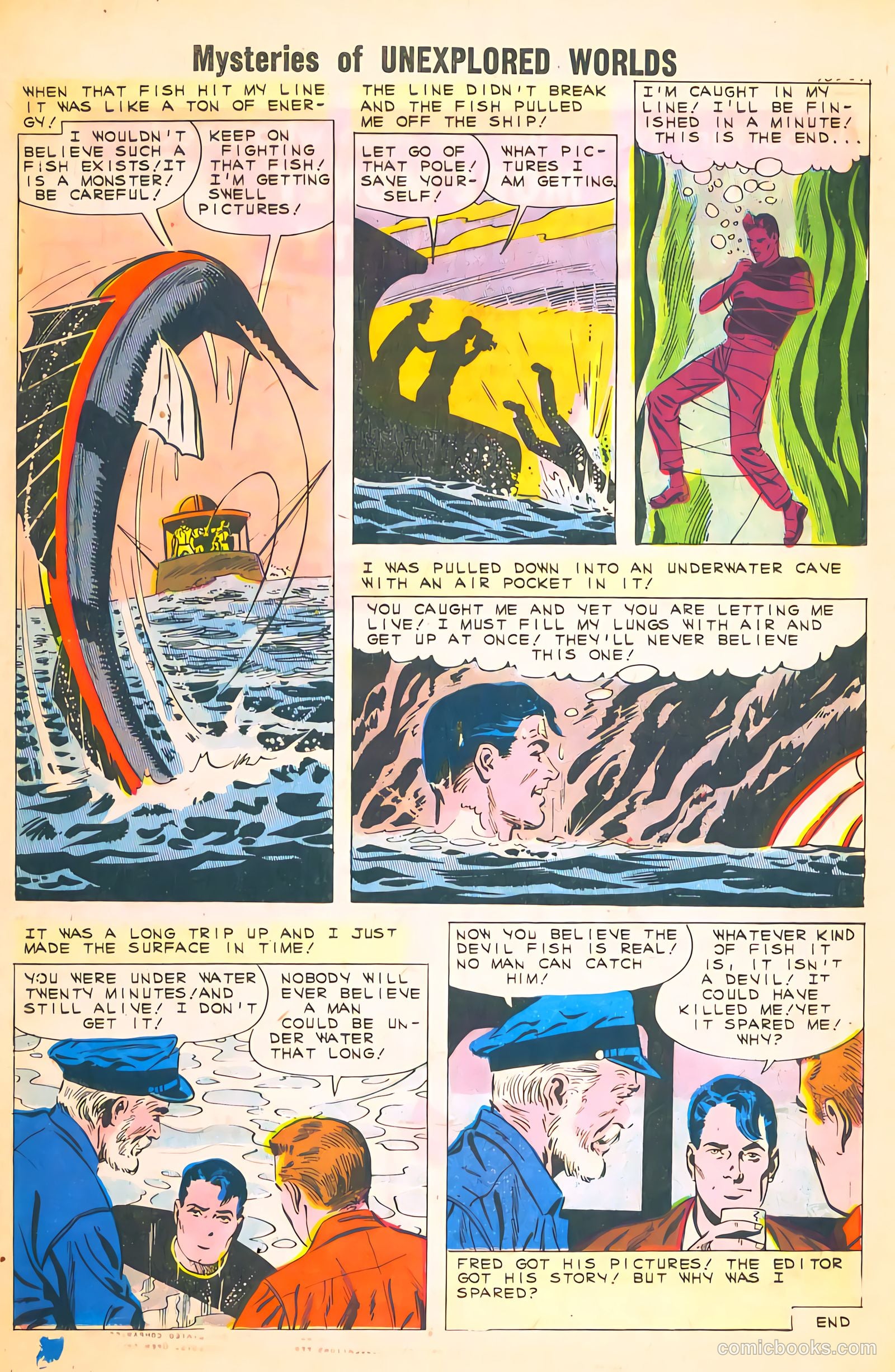 Mysteries of Unexplored Worlds #28 — page 16 of 36