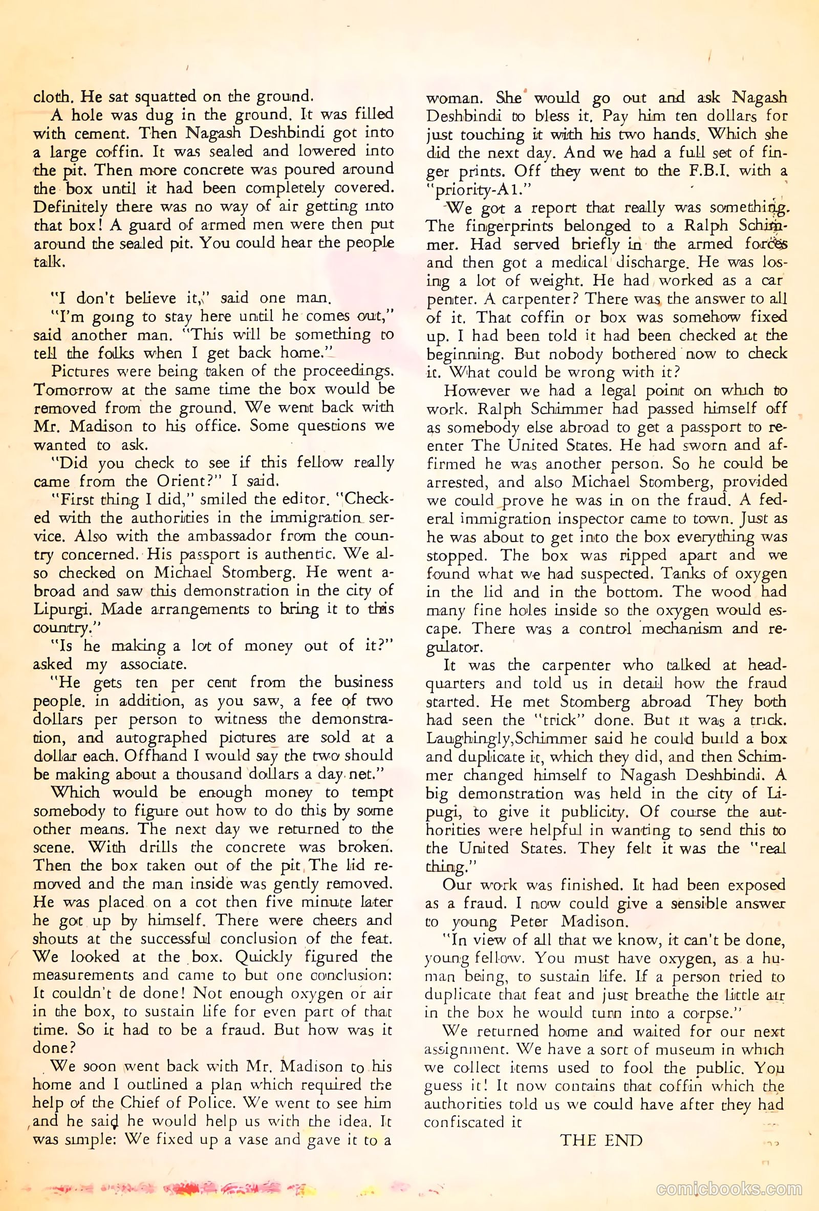 Mysteries of Unexplored Worlds #28 — page 21 of 36