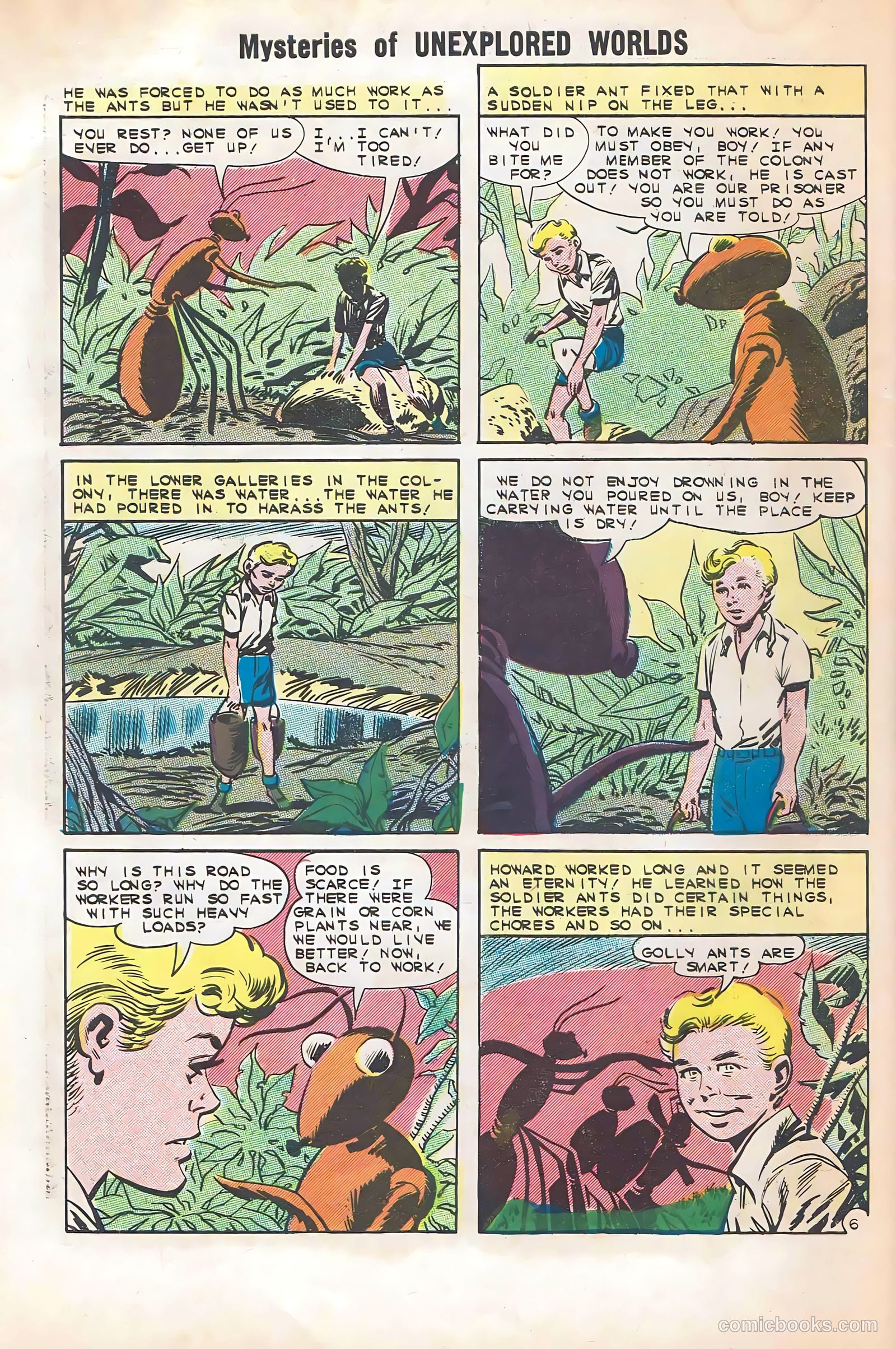 Mysteries of Unexplored Worlds #29 — page 32 of 36