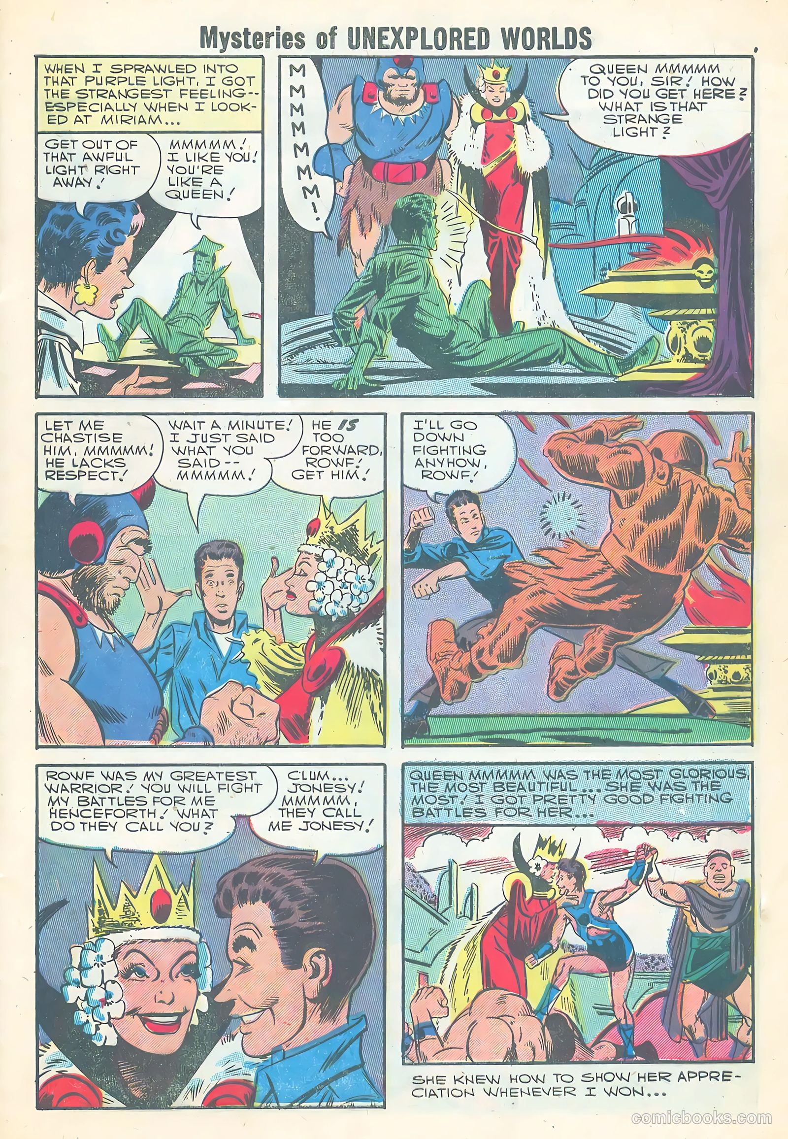 Mysteries of Unexplored Worlds #3 — page 9 of 36