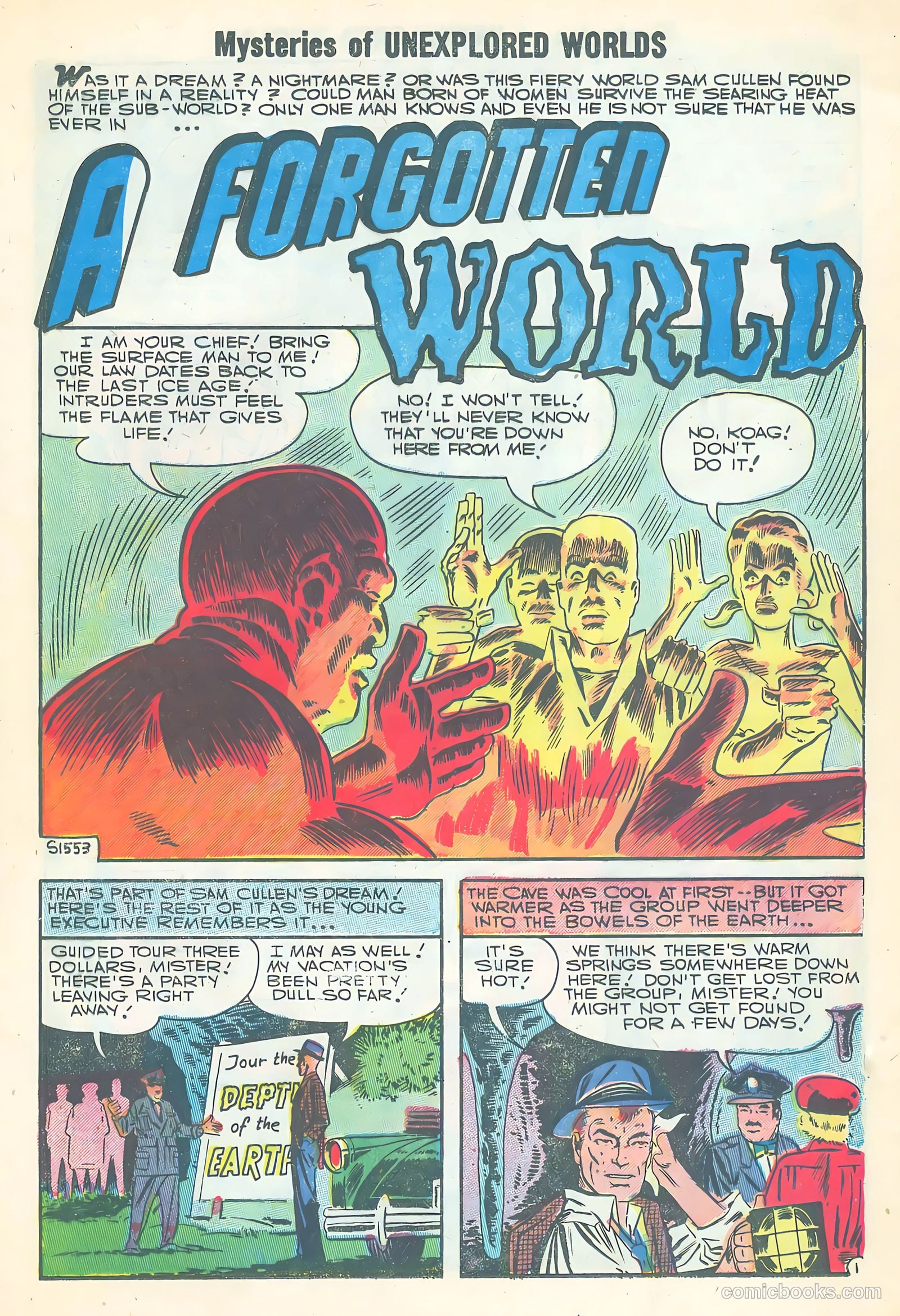 Mysteries of Unexplored Worlds #3 — page 13 of 36