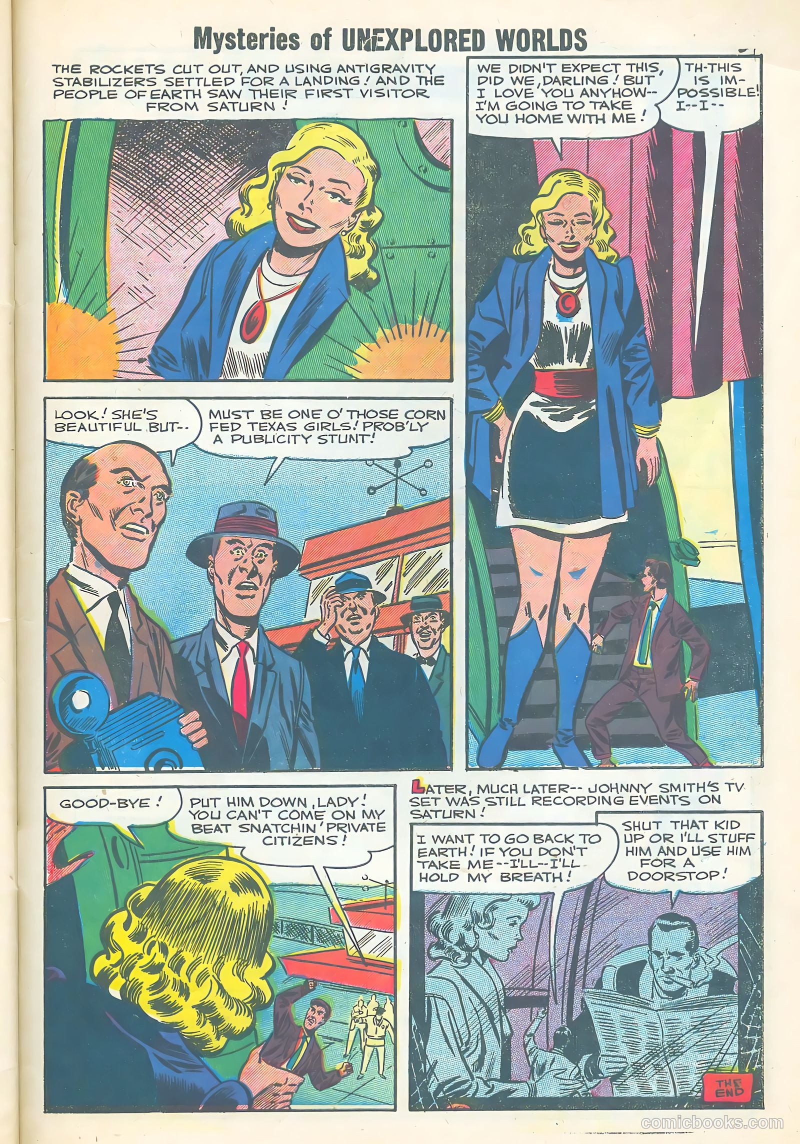 Mysteries of Unexplored Worlds #3 — page 33 of 36