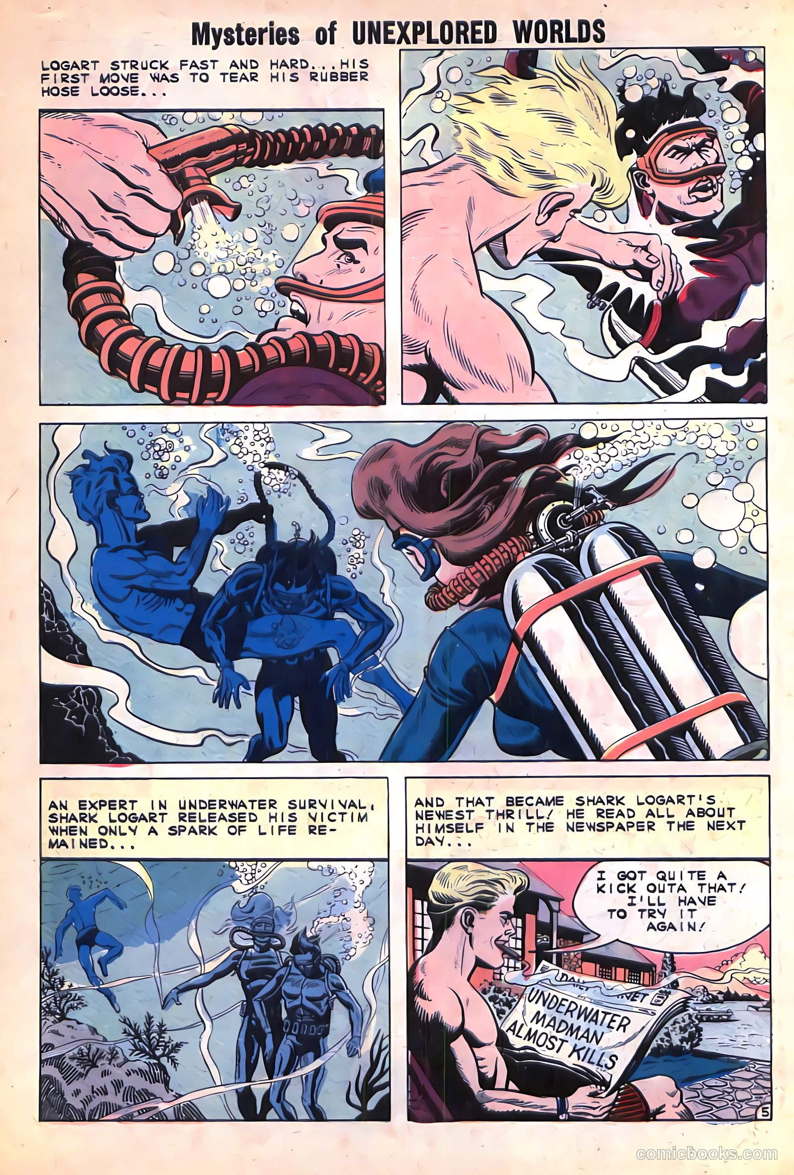 Mysteries of Unexplored Worlds #31 — page 32 of 36