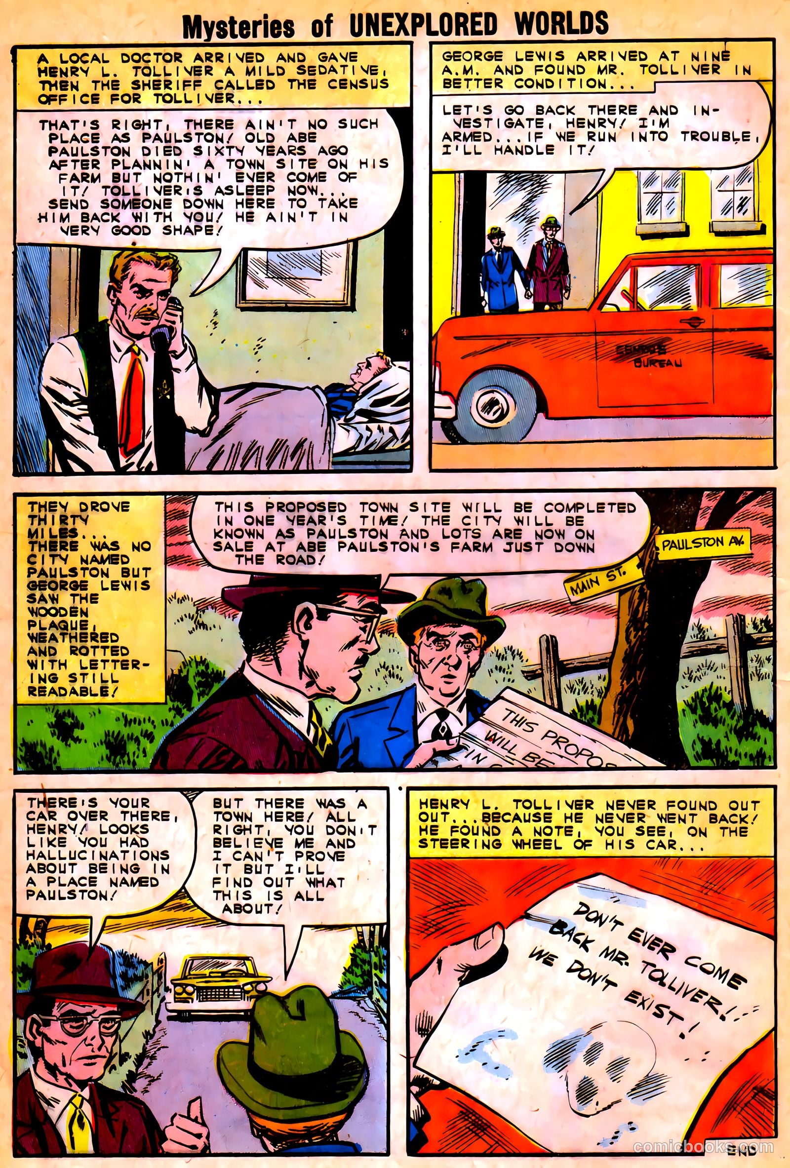 Mysteries of Unexplored Worlds #33 — page 8 of 36