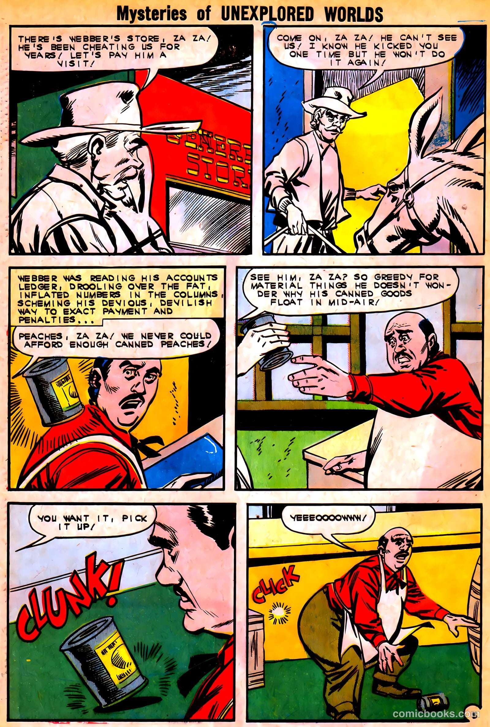 Mysteries of Unexplored Worlds #33 — page 32 of 36