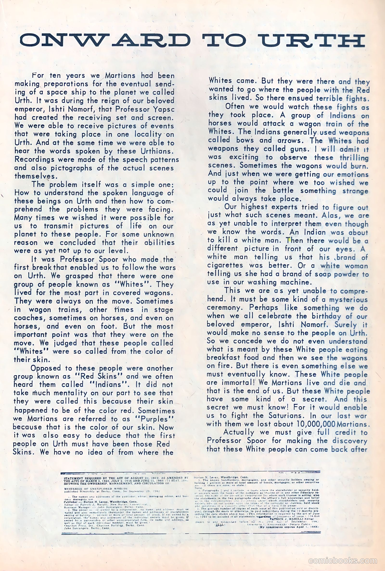 Mysteries of Unexplored Worlds #35 — page 17 of 36
