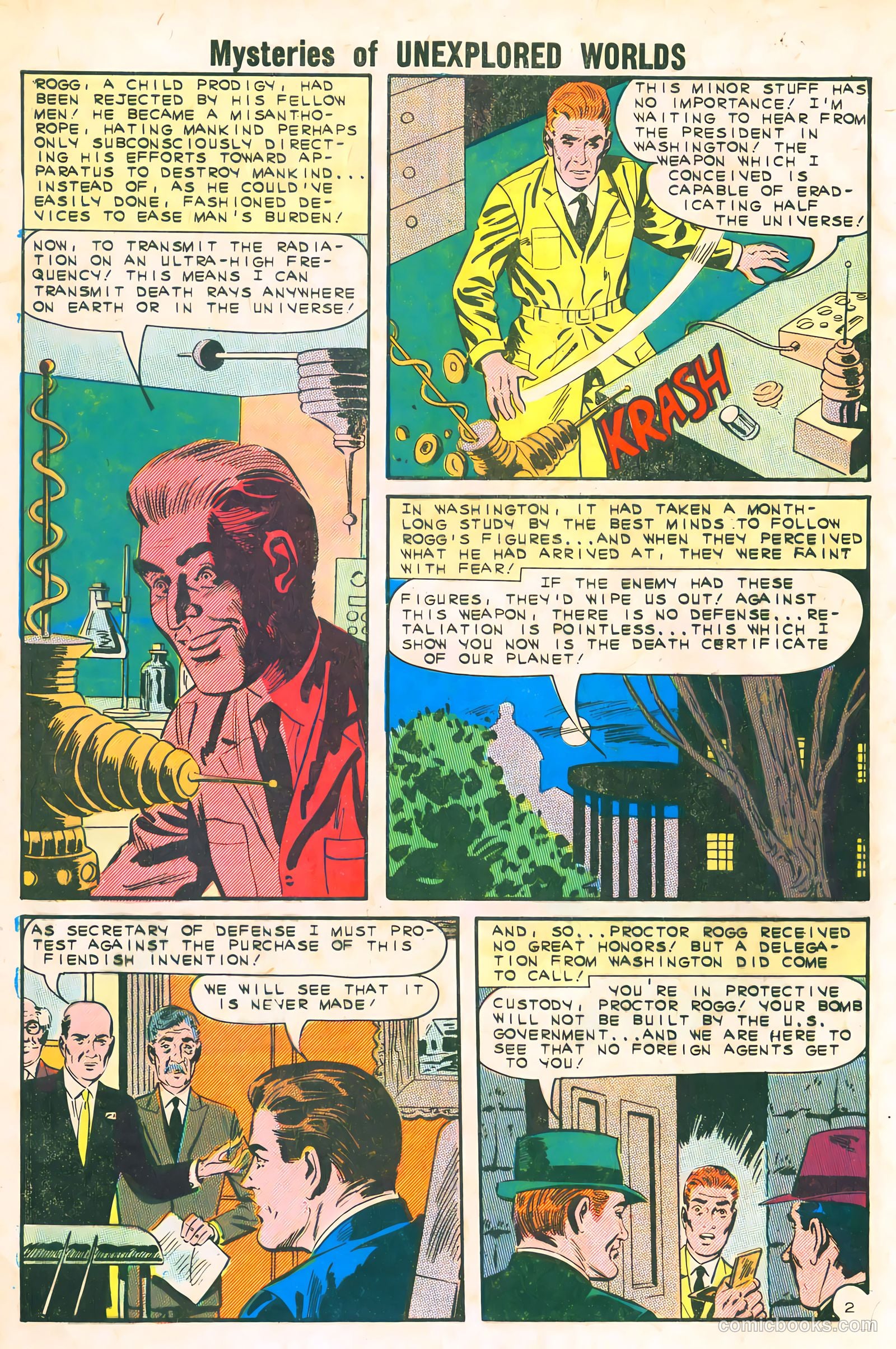Mysteries of Unexplored Worlds #37 — page 4 of 36