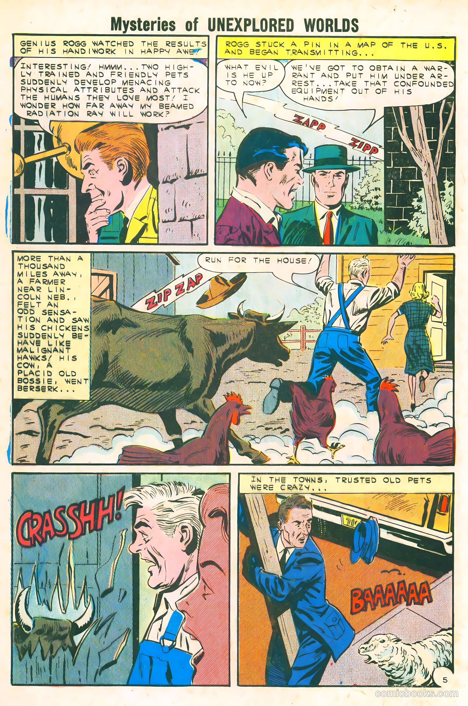 Mysteries of Unexplored Worlds #37 — page 8 of 36