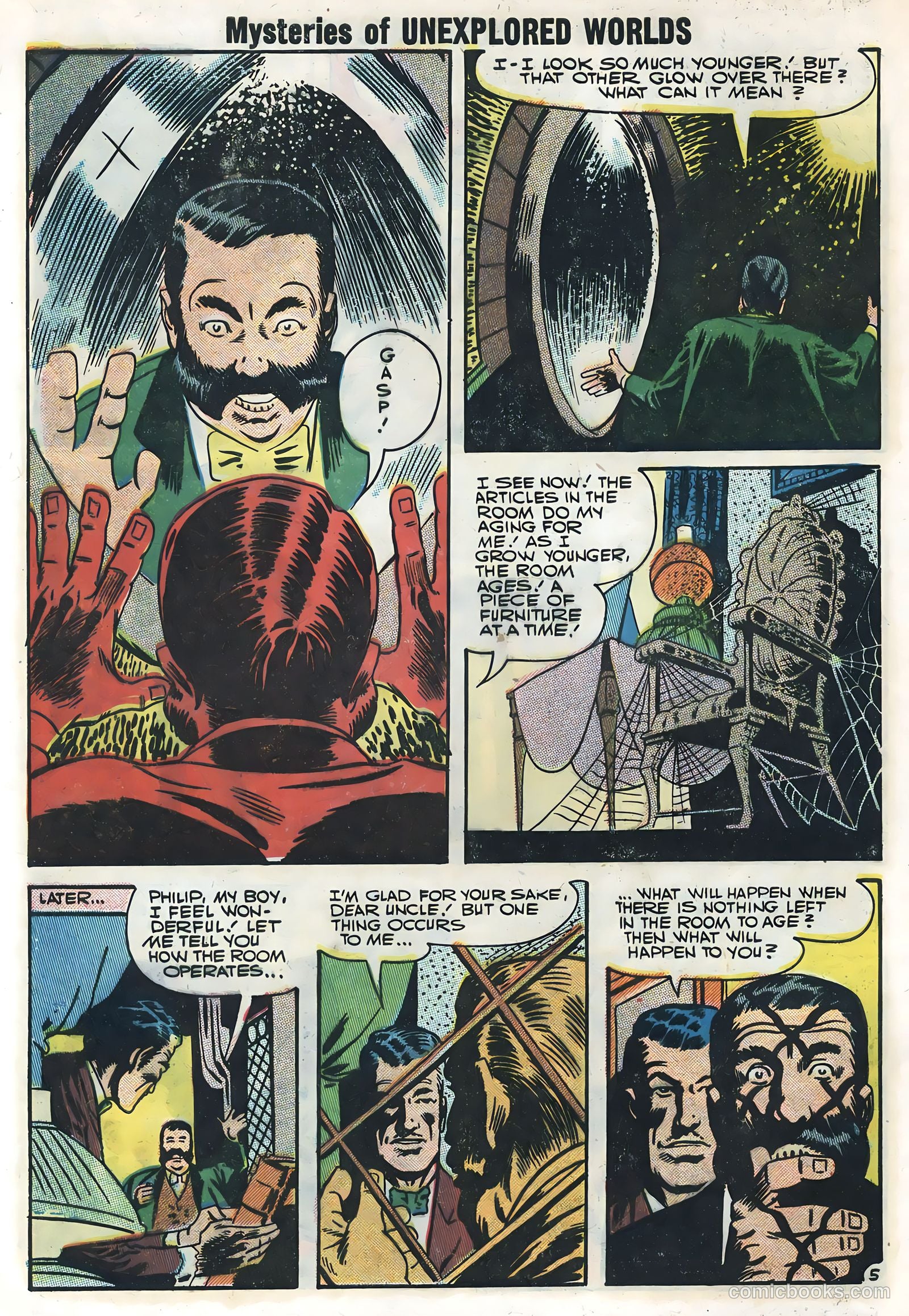 Mysteries of Unexplored Worlds #4 — page 8 of 36