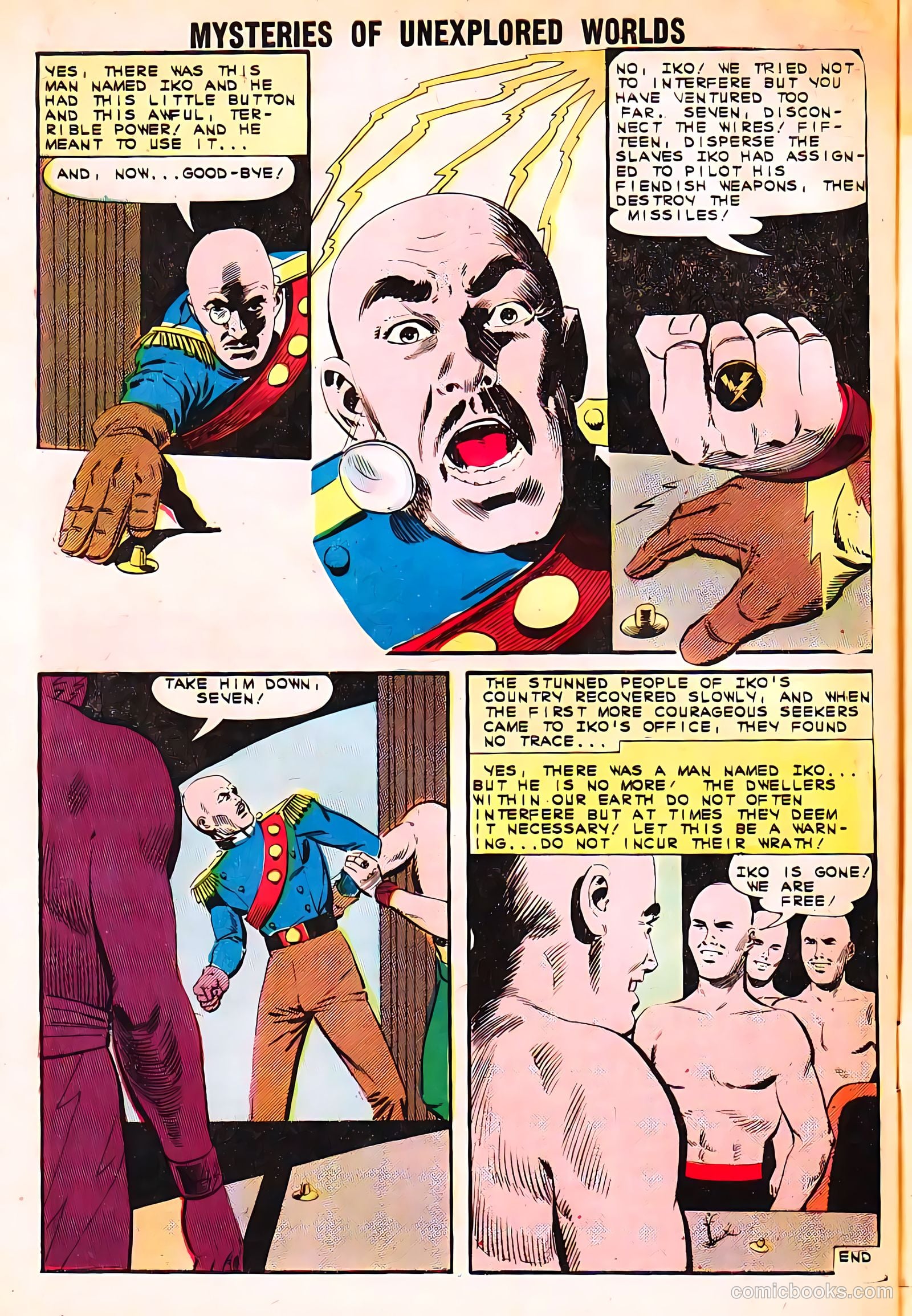 Mysteries of Unexplored Worlds #40 — page 32 of 36