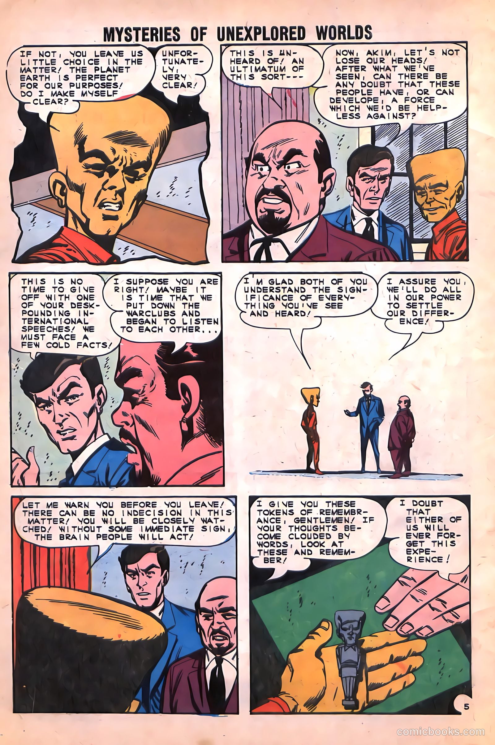 Mysteries of Unexplored Worlds #41 — page 32 of 36
