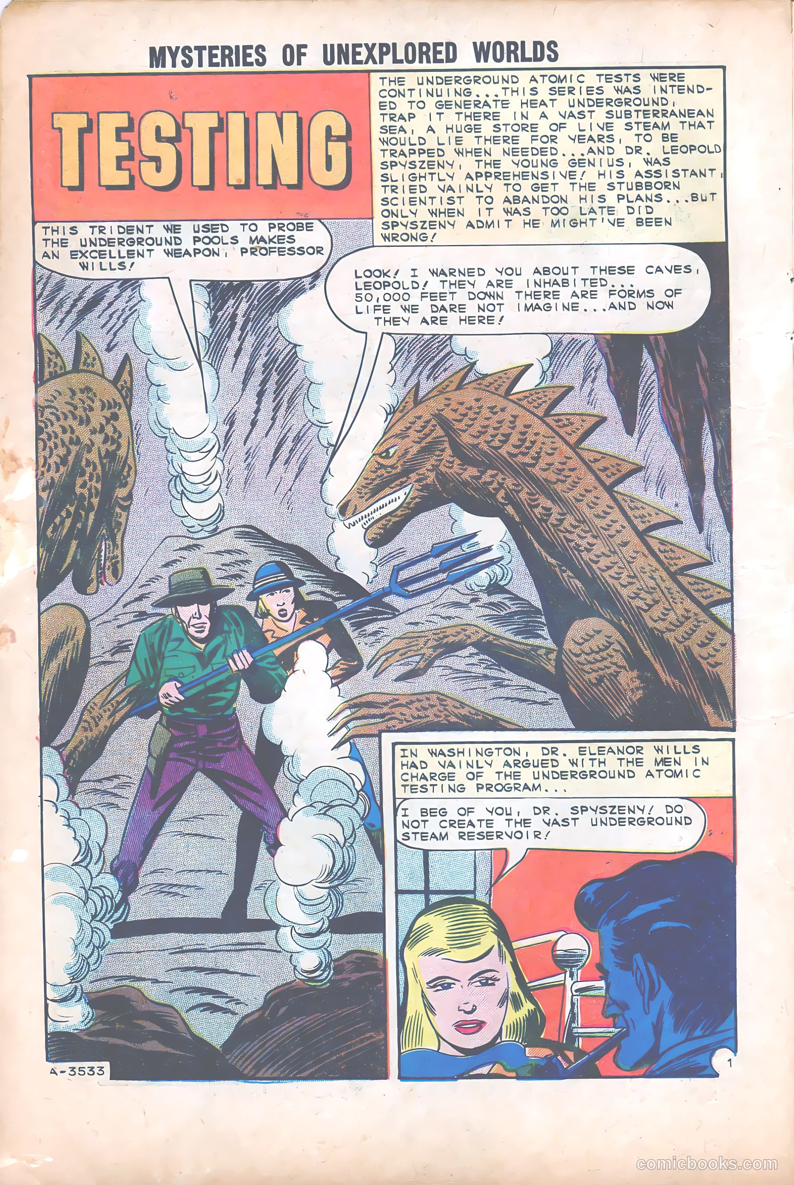 Mysteries of Unexplored Worlds #42 — page 10 of 36