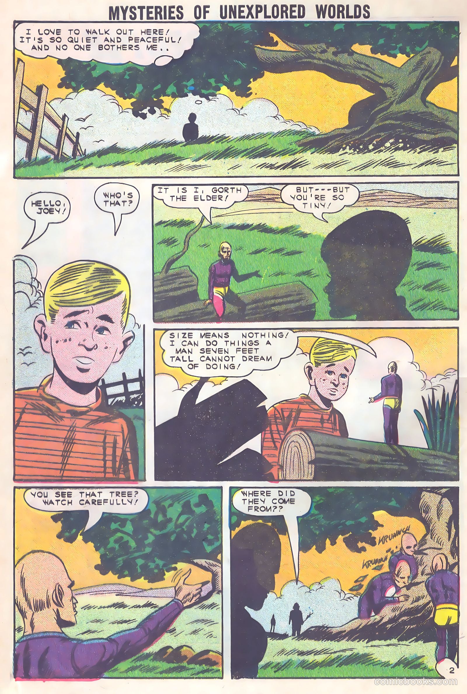 Mysteries of Unexplored Worlds #44 — page 5 of 37