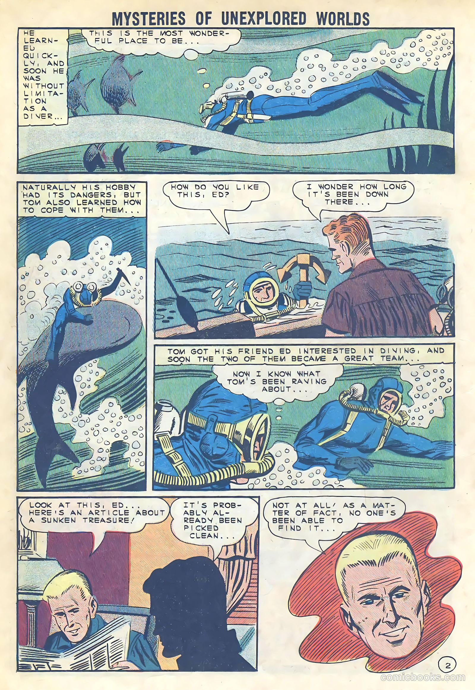 Mysteries of Unexplored Worlds #45 — page 16 of 36