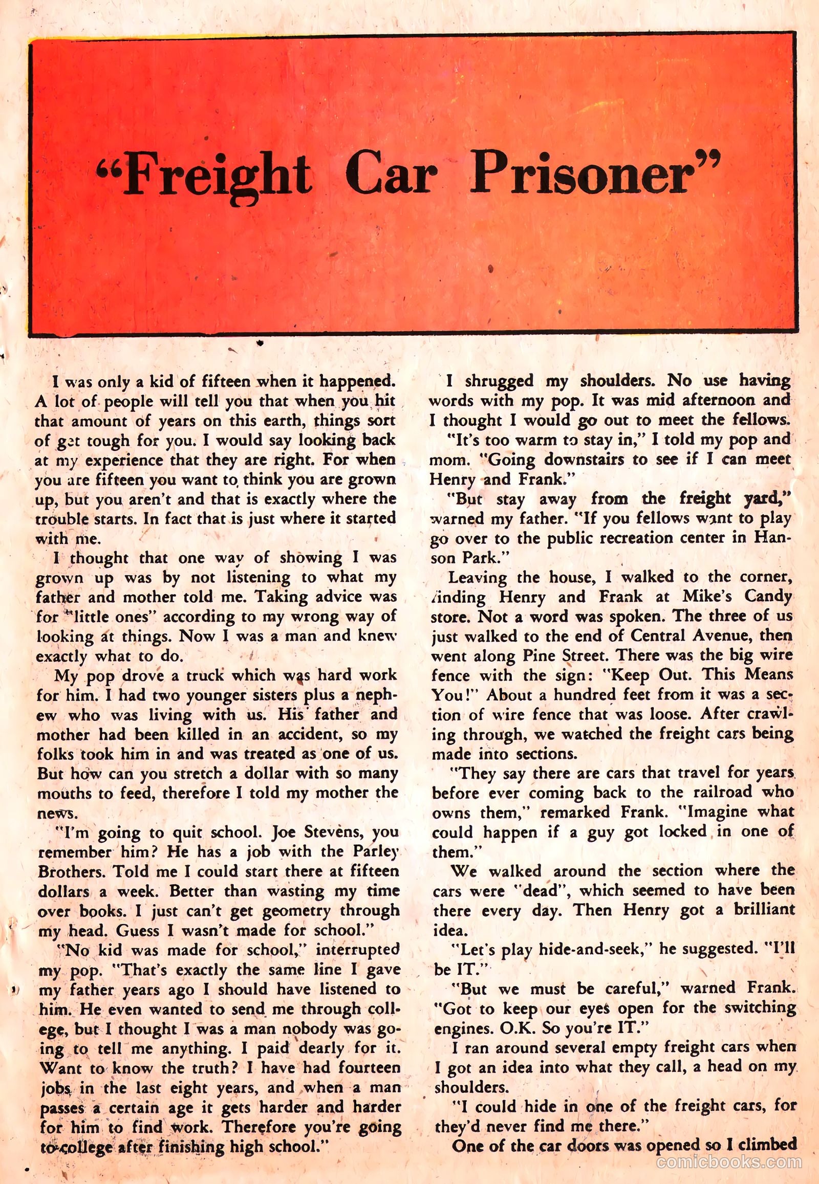 Mysteries of Unexplored Worlds #7 — page 27 of 68