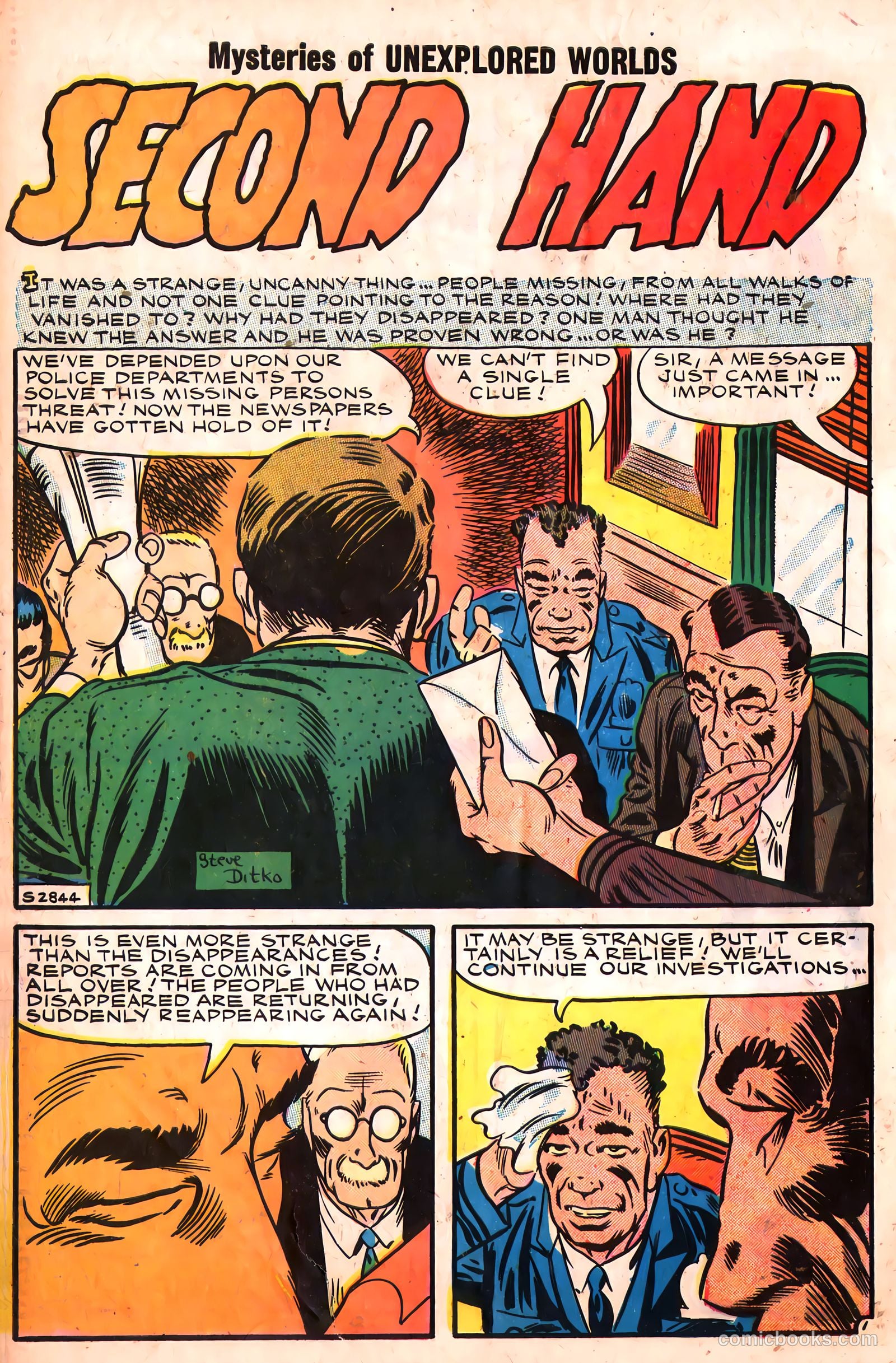 Mysteries of Unexplored Worlds #7 — page 54 of 68