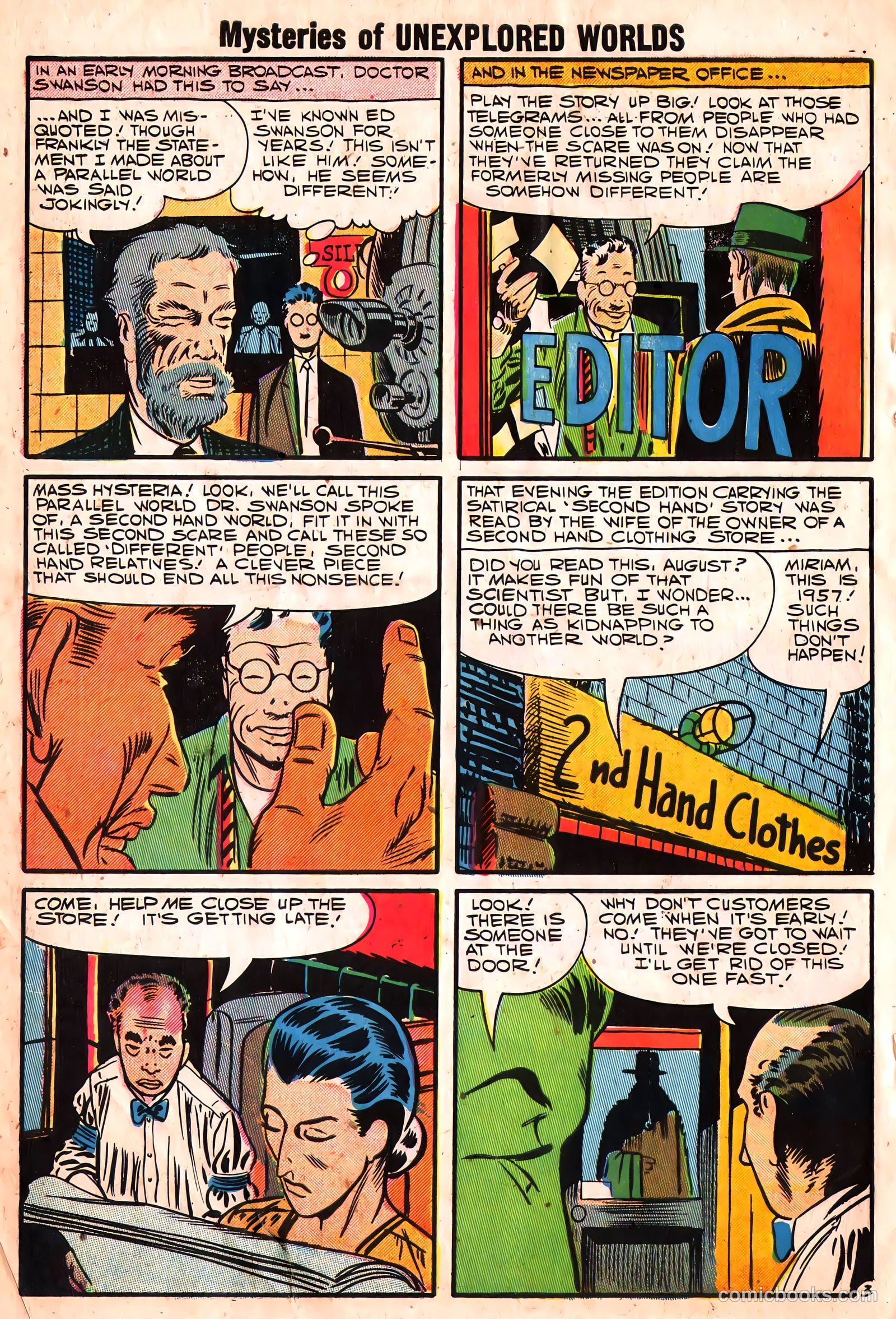 Mysteries of Unexplored Worlds #7 — page 56 of 68