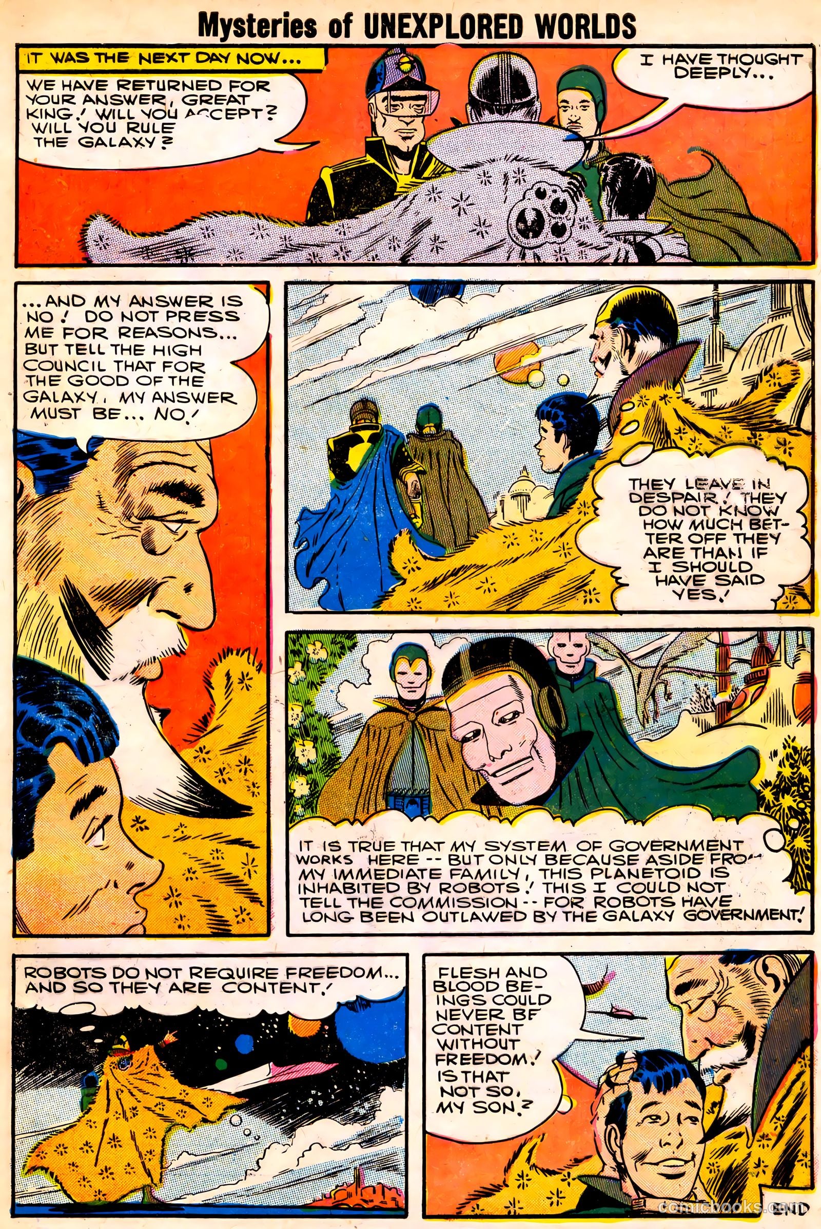 Mysteries of Unexplored Worlds #7 — page 65 of 68