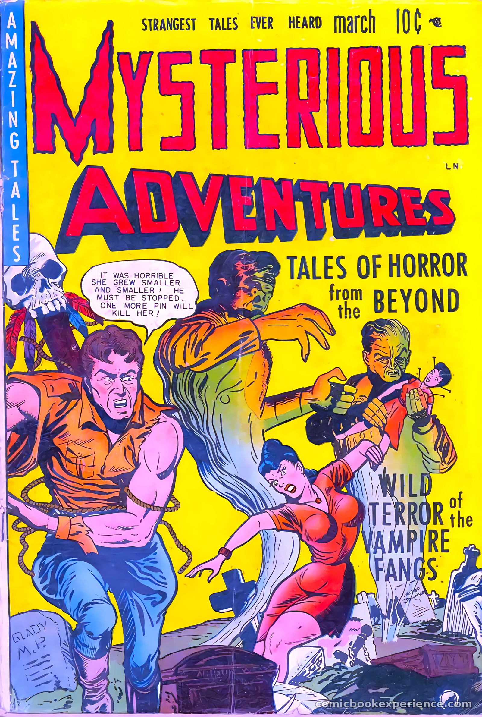 Mysterious Adventures #1 — page 1 of 36