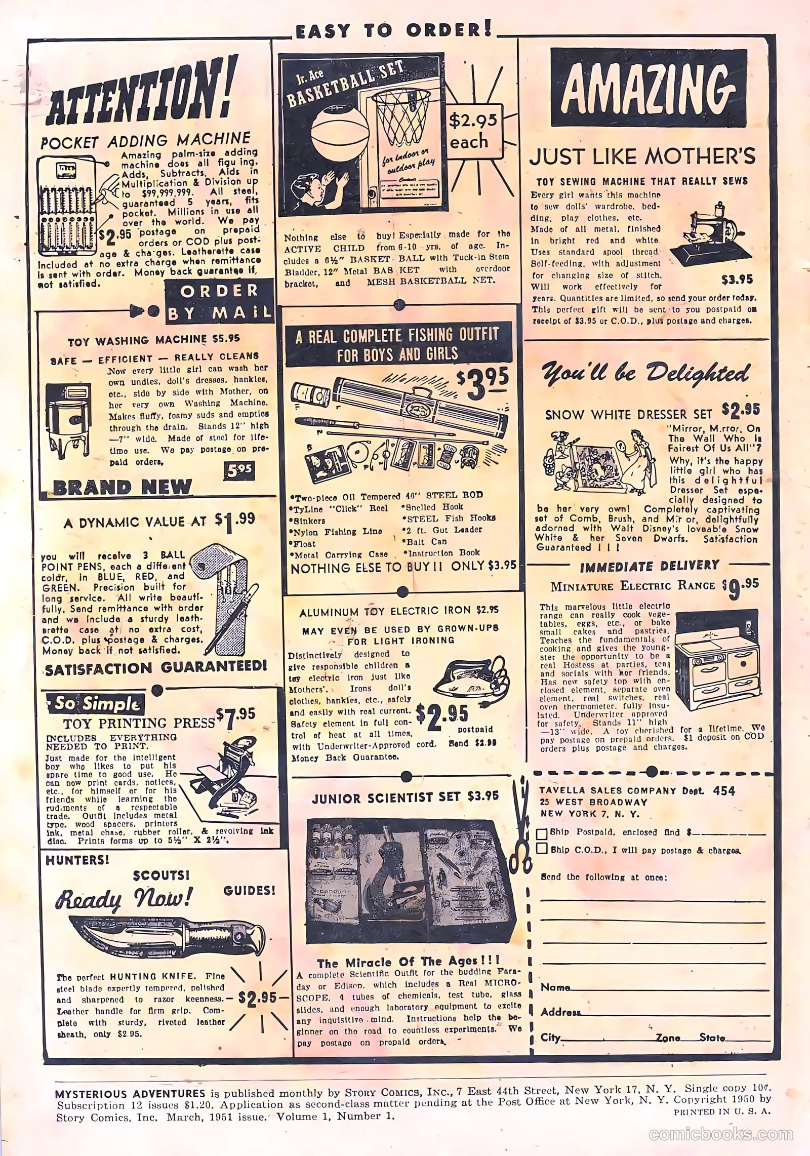 Mysterious Adventures #1 — page 2 of 36